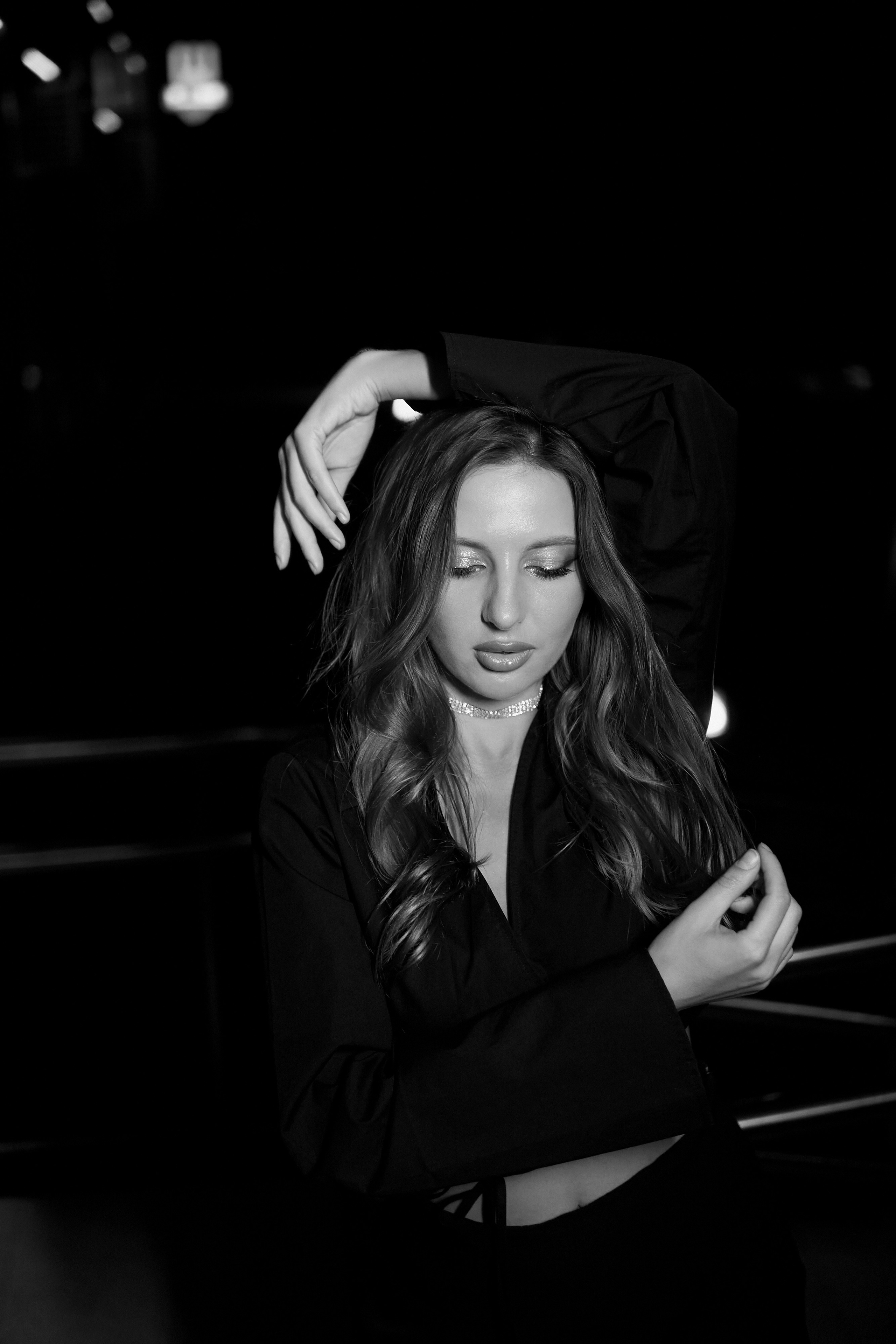 Настя. Ночная съемка. Фотограф Александра Лазарева