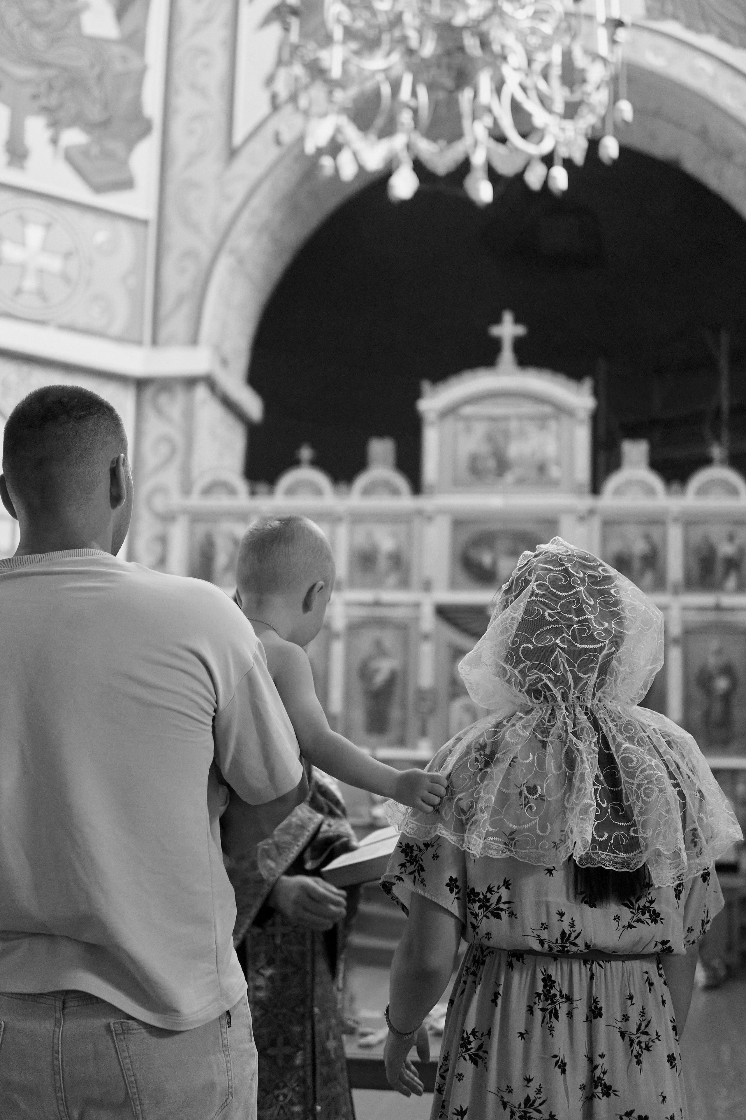 Крещение Михаила. Фотограф Александра Лазарева