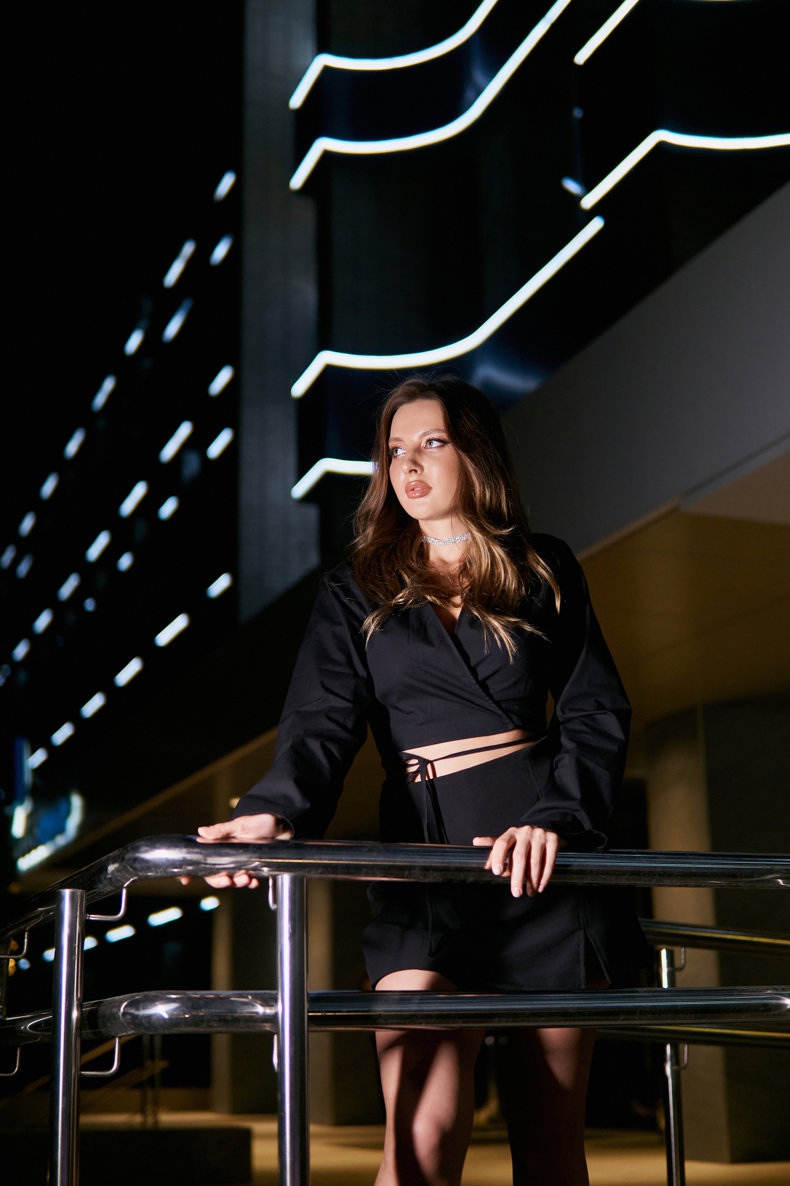 Настя. Ночная съемка. Фотограф Александра Лазарева