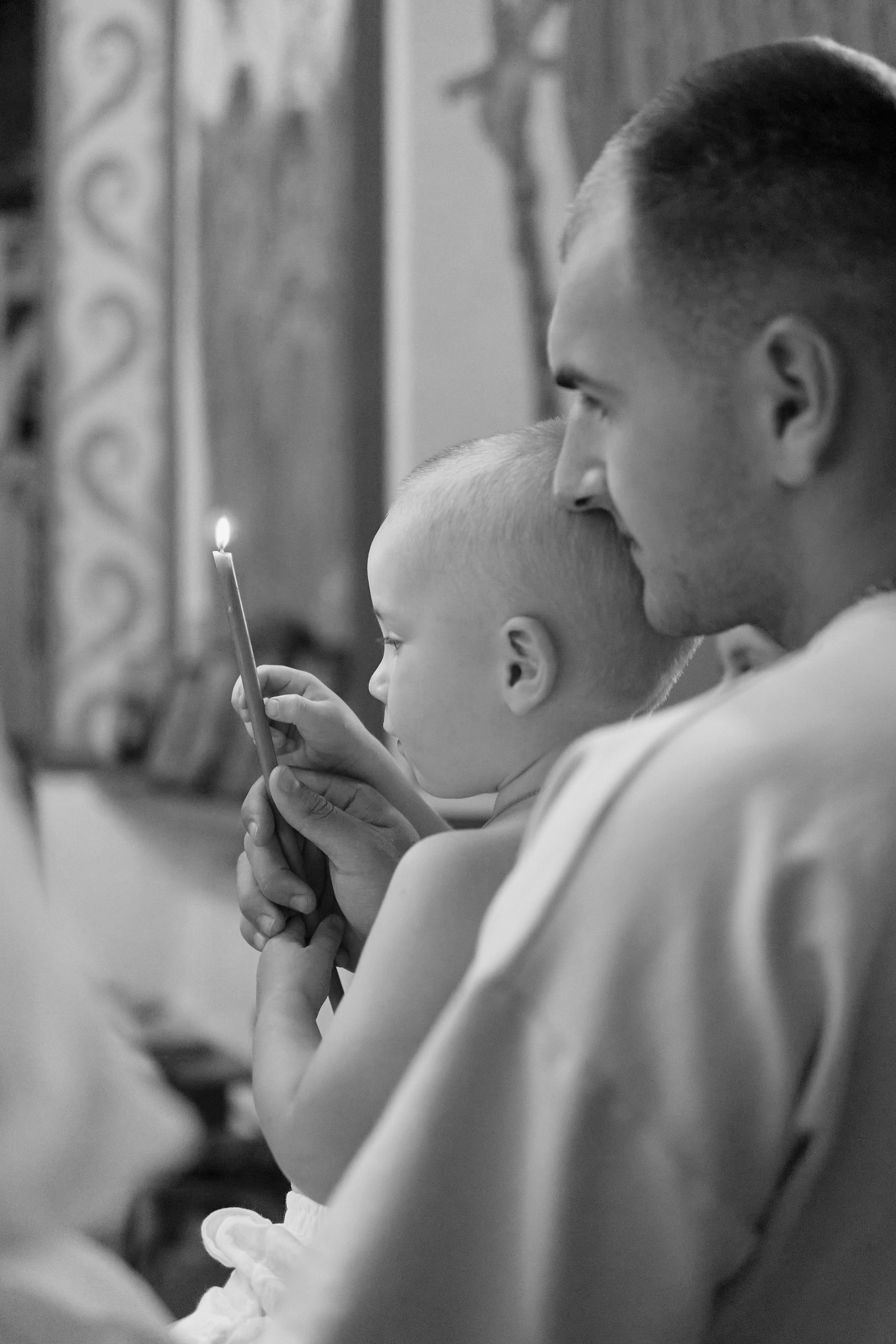 Крещение Михаила. Фотограф Александра Лазарева