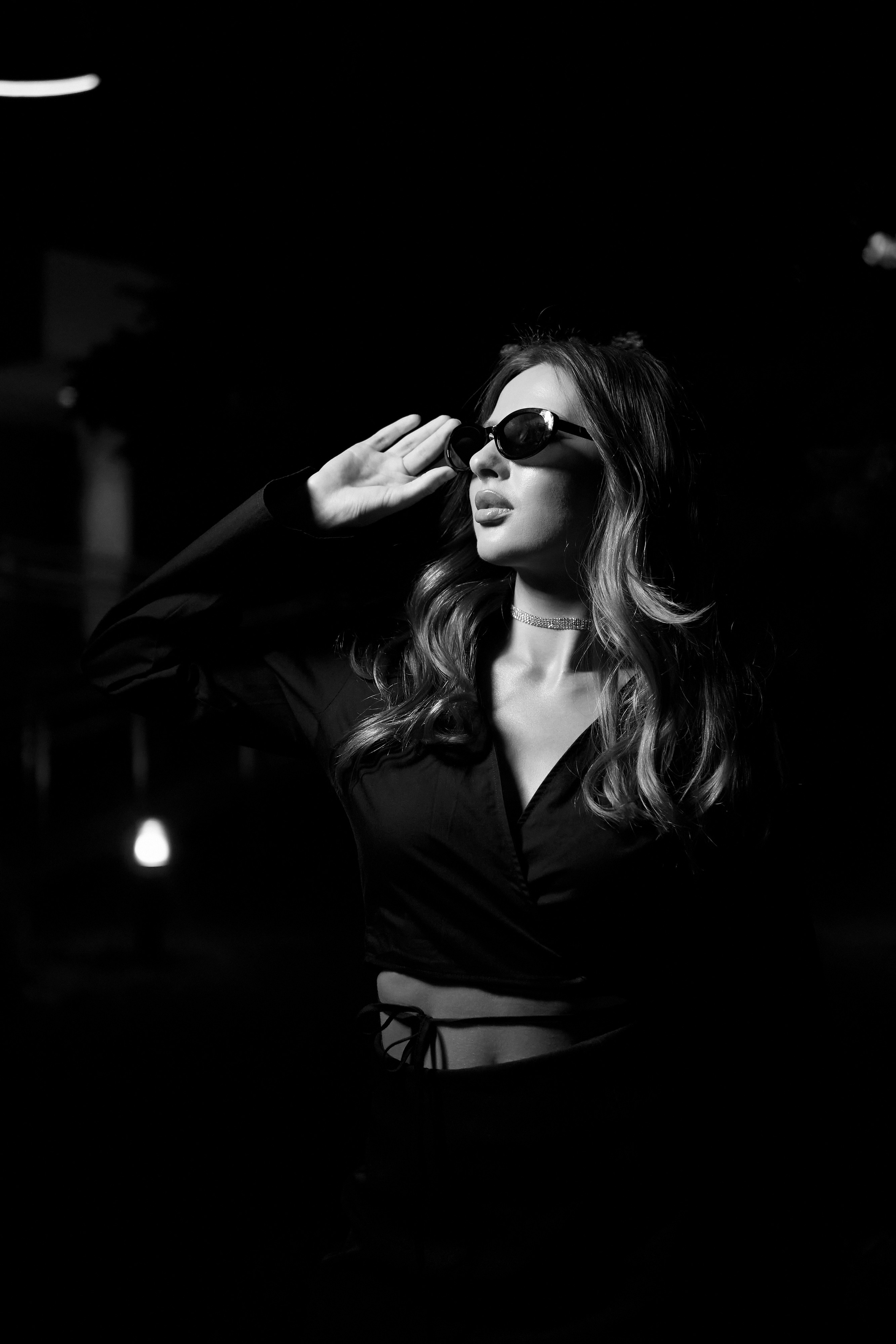 Настя. Ночная съемка. Фотограф Александра Лазарева