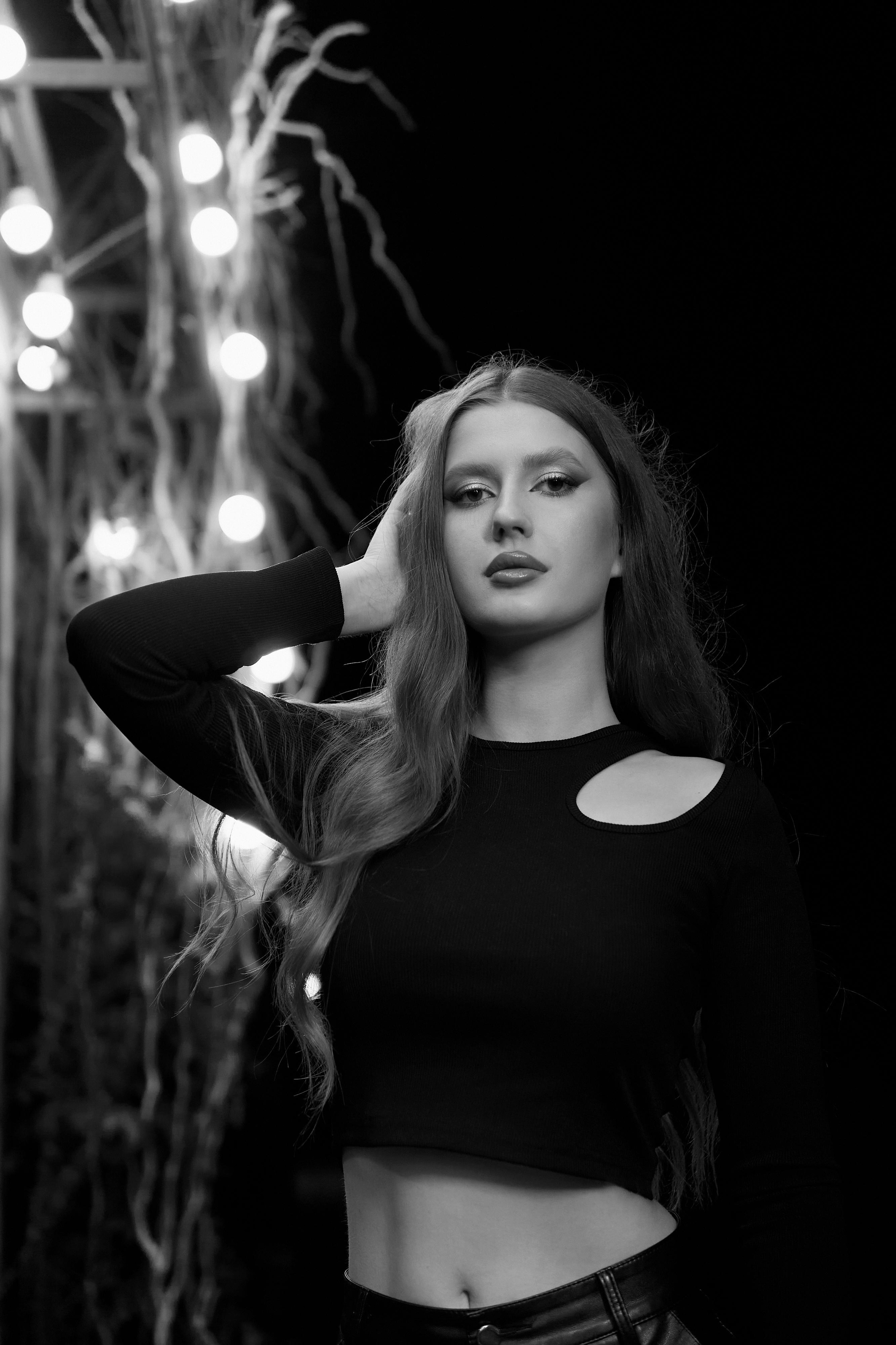 Оля. Ночная съемка. Фотограф Александра Лазарева
