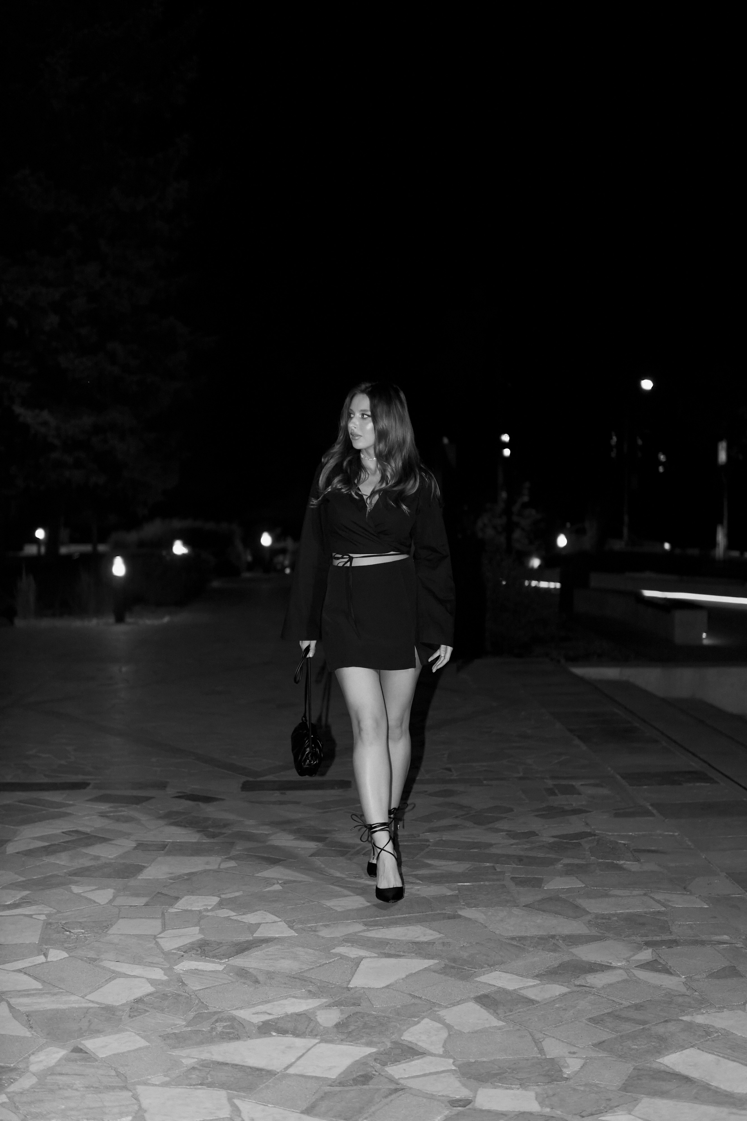 Настя. Ночная съемка. Фотограф Александра Лазарева