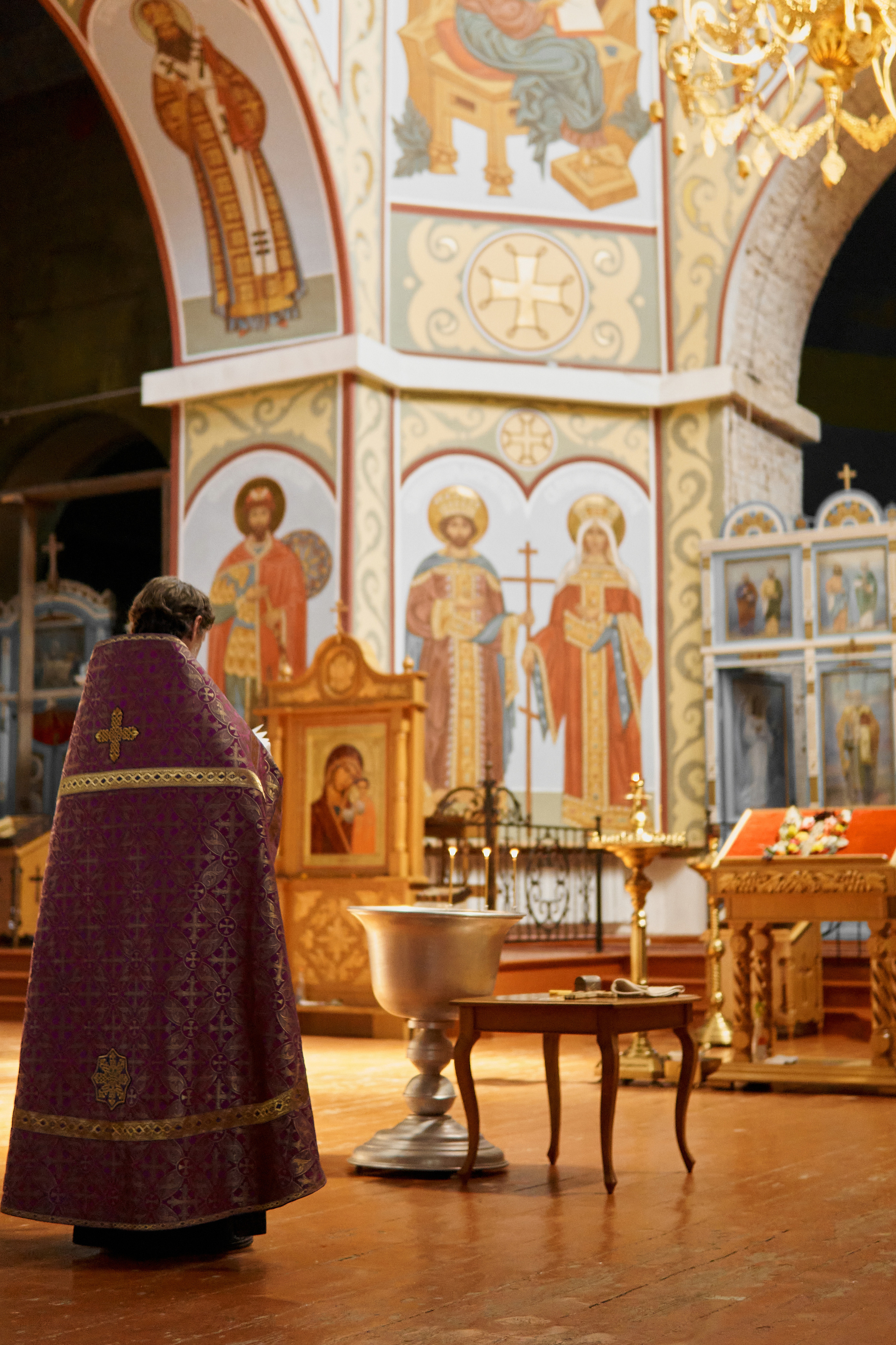 Крещение Михаила. Фотограф Александра Лазарева