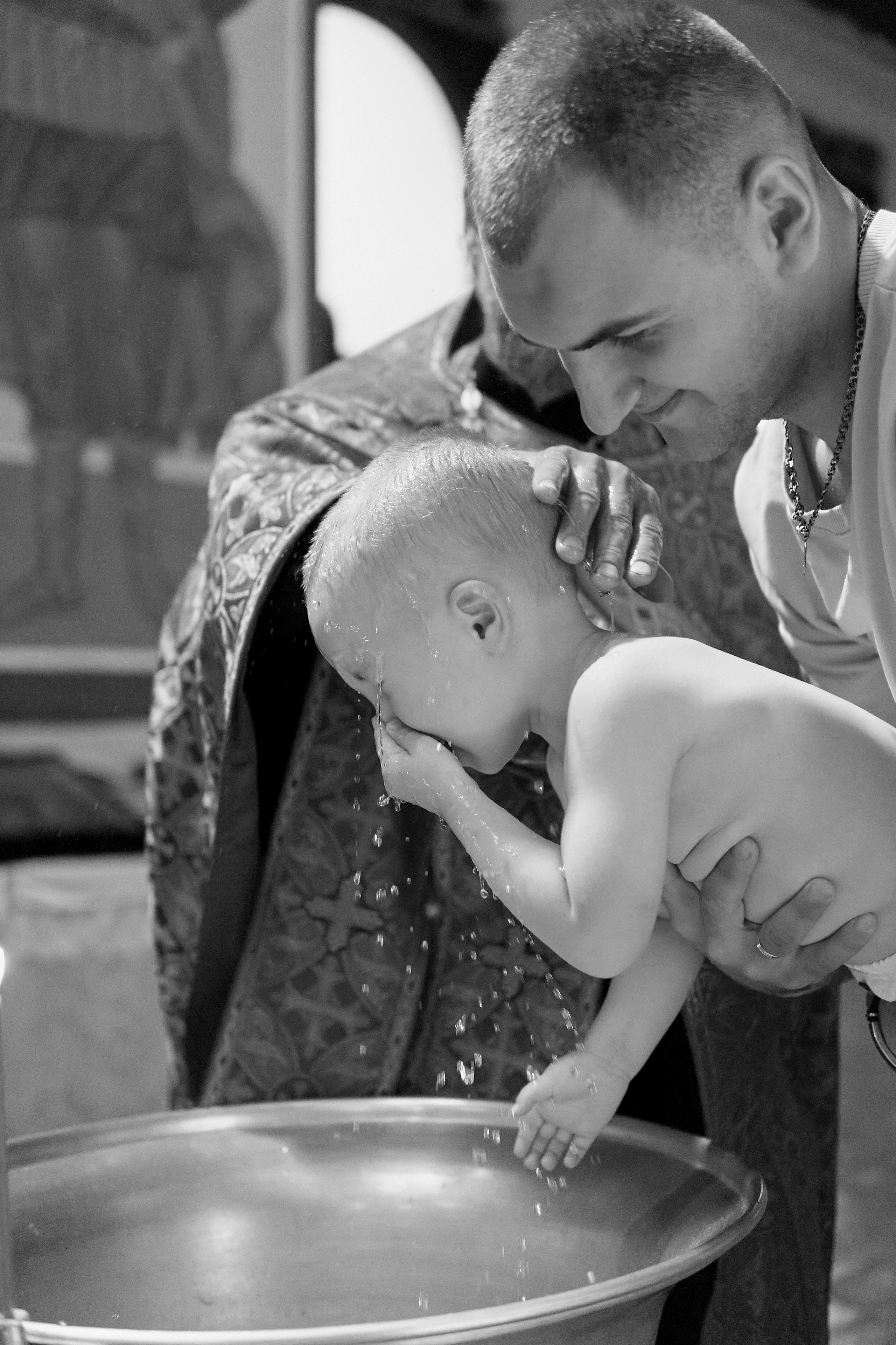 Крещение Михаила. Фотограф Александра Лазарева