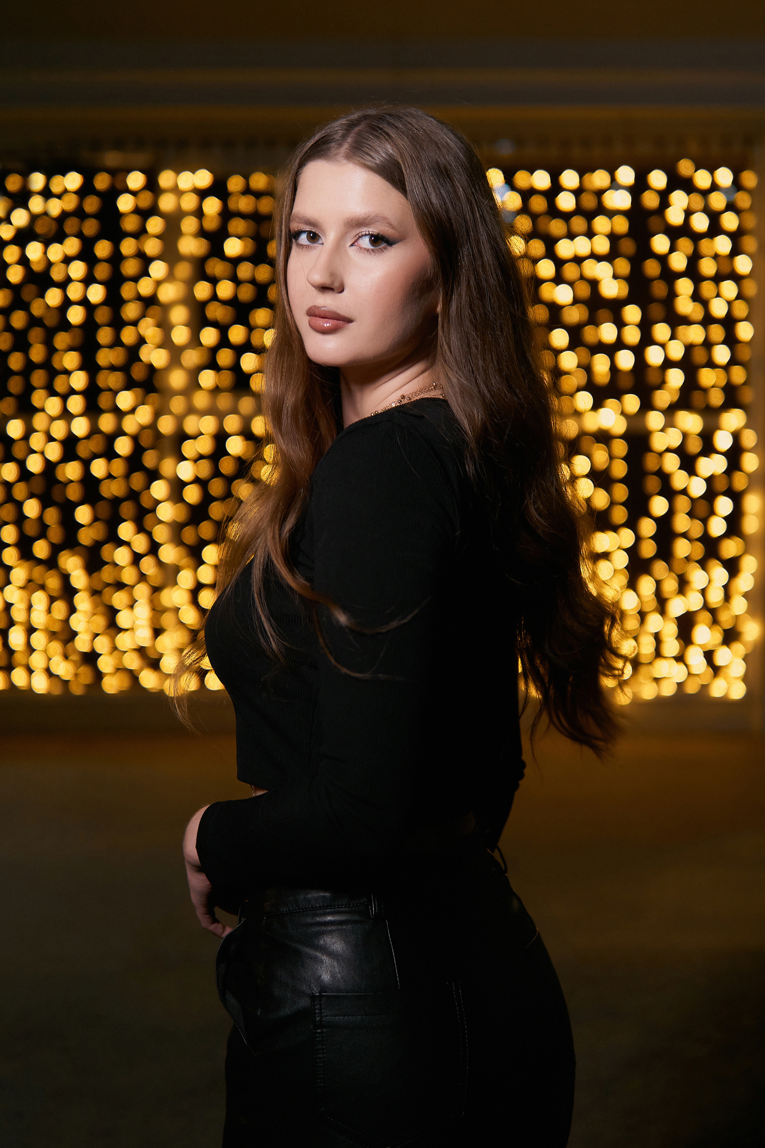 Оля. Ночная съемка. Фотограф Александра Лазарева