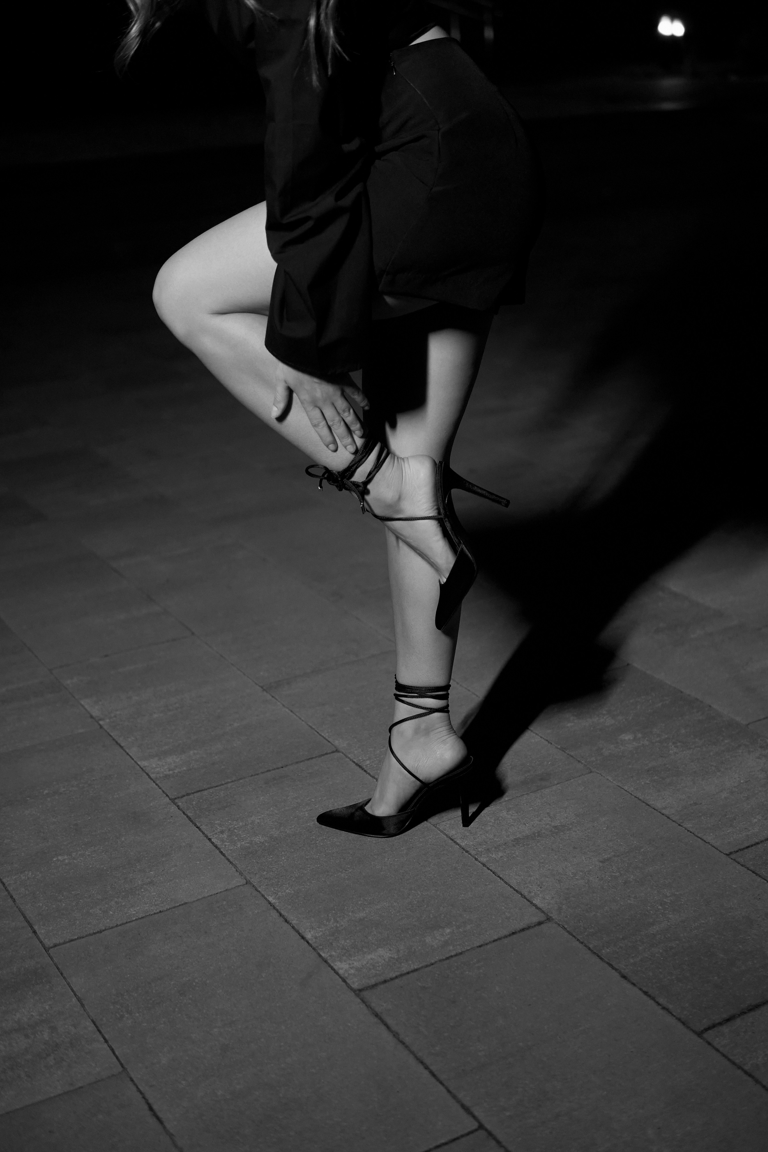 Настя. Ночная съемка. Фотограф Александра Лазарева