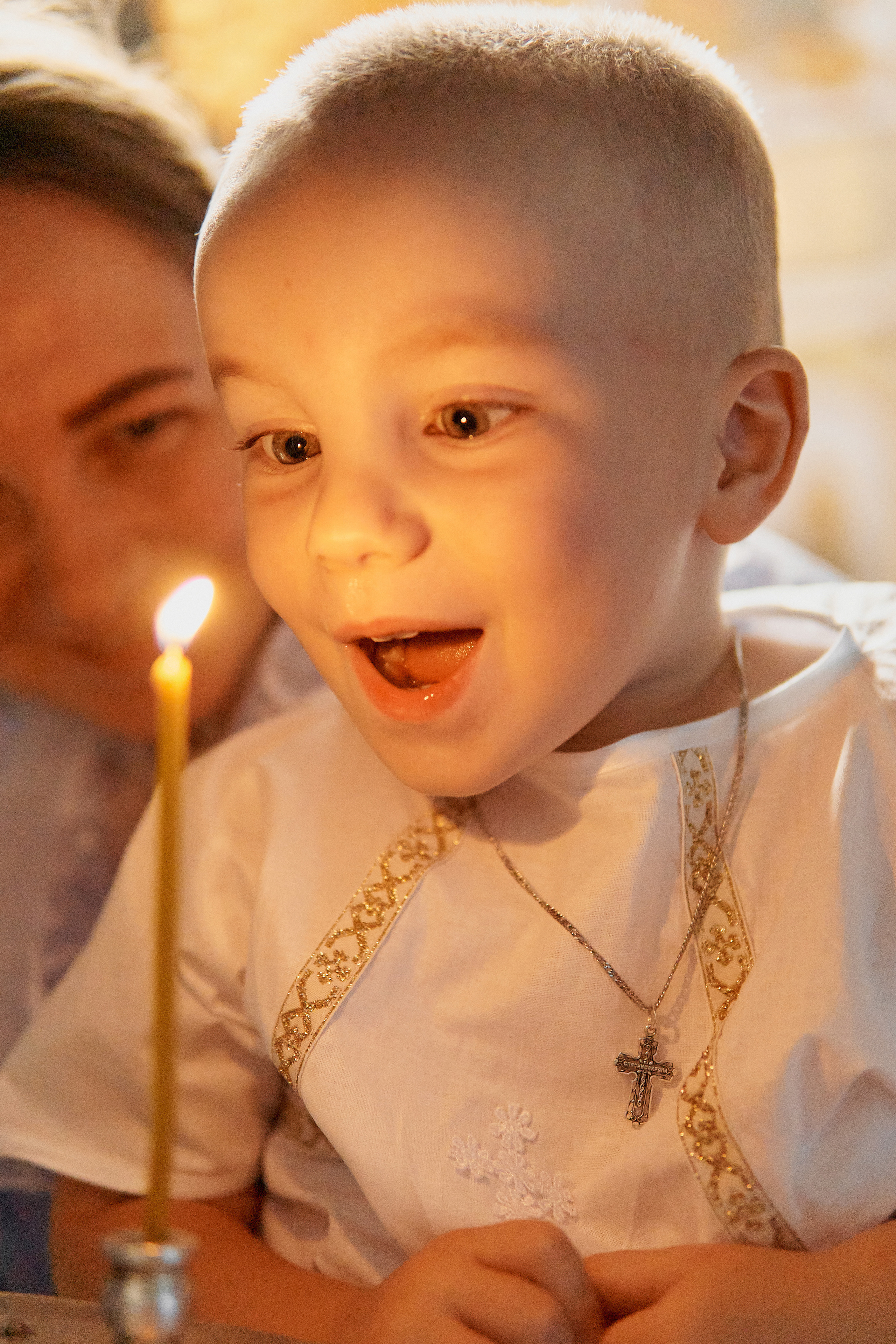 Крещение Михаила. Фотограф Александра Лазарева