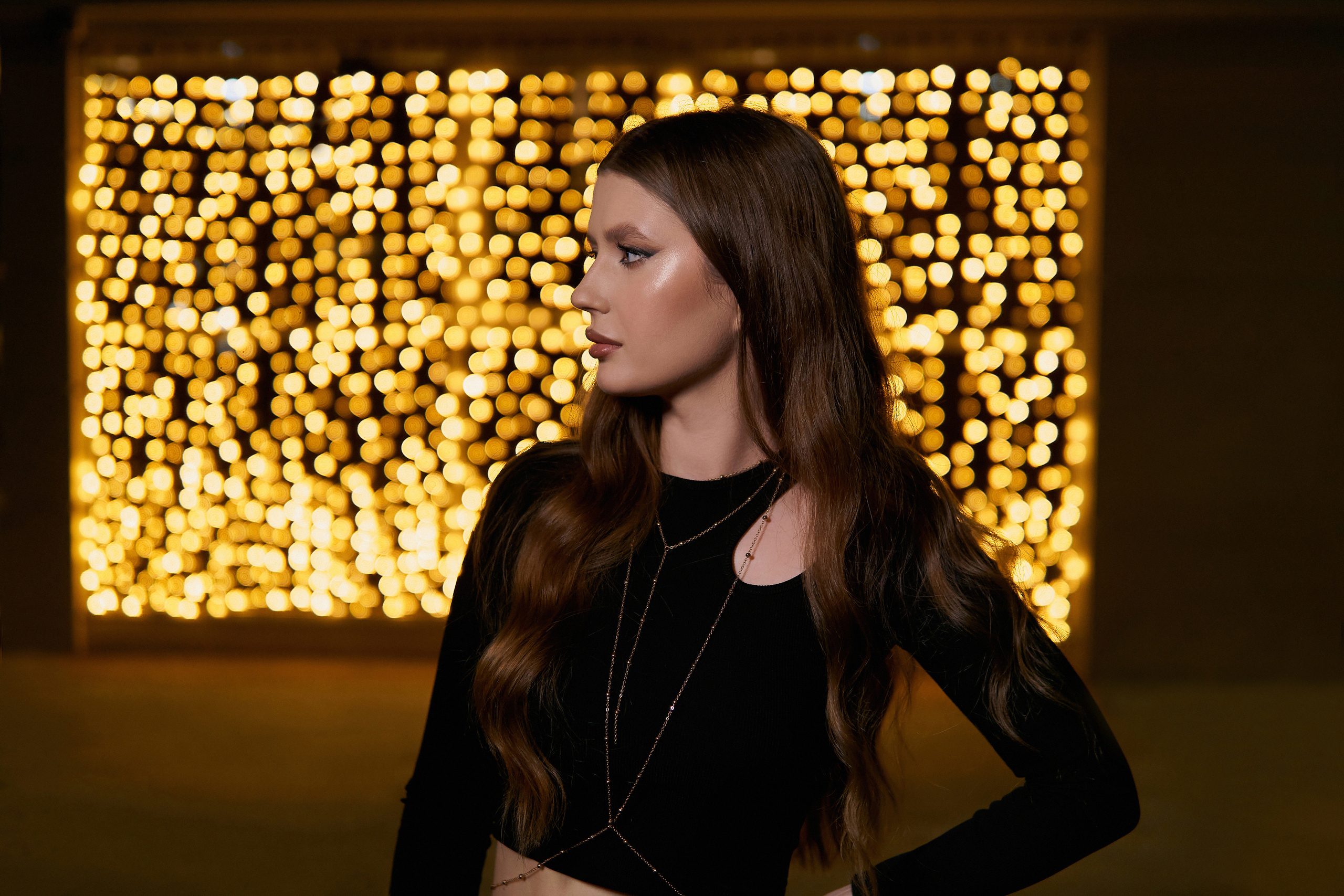 Оля. Ночная съемка. Фотограф Александра Лазарева