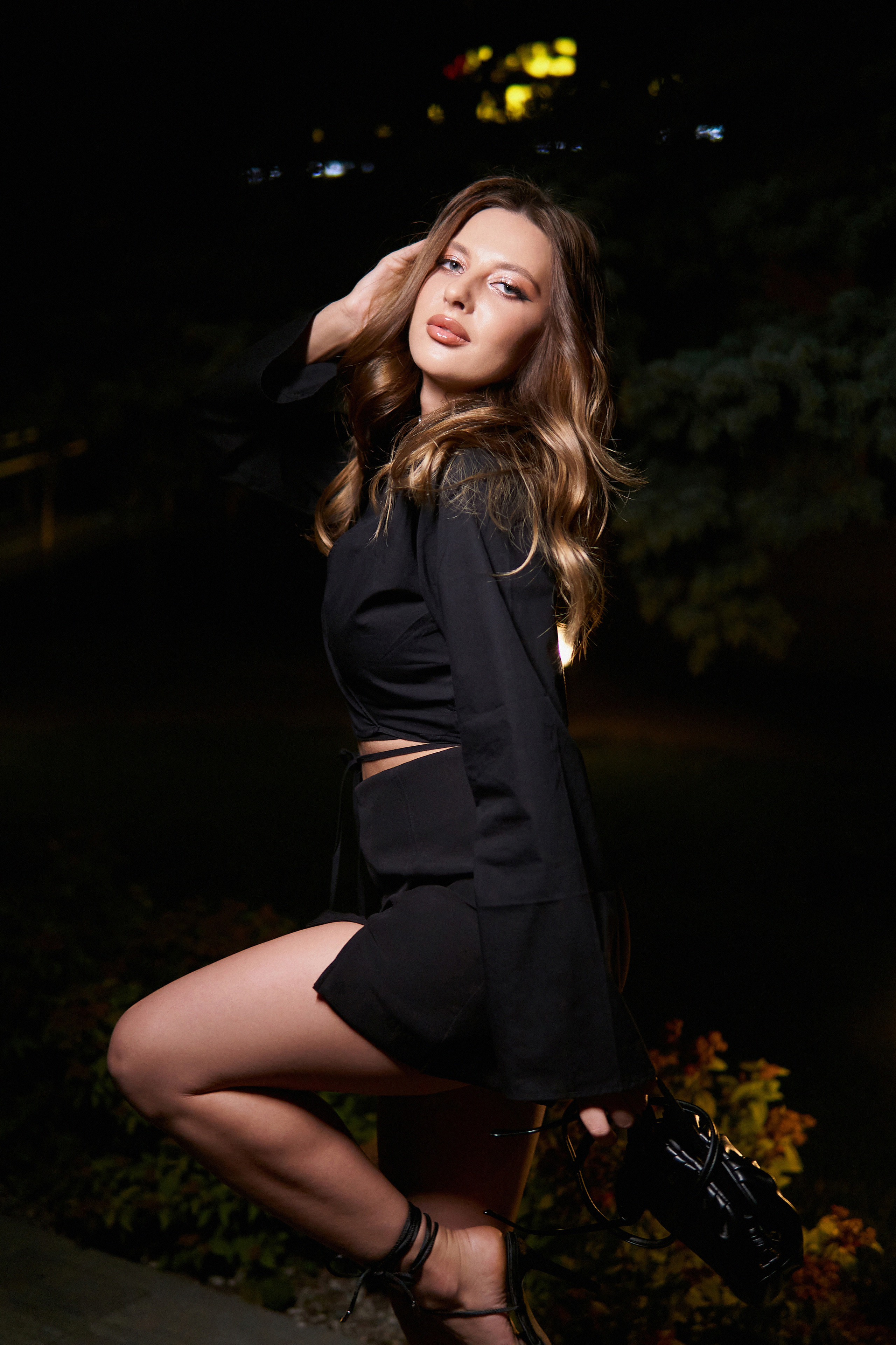 Настя. Ночная съемка. Фотограф Александра Лазарева