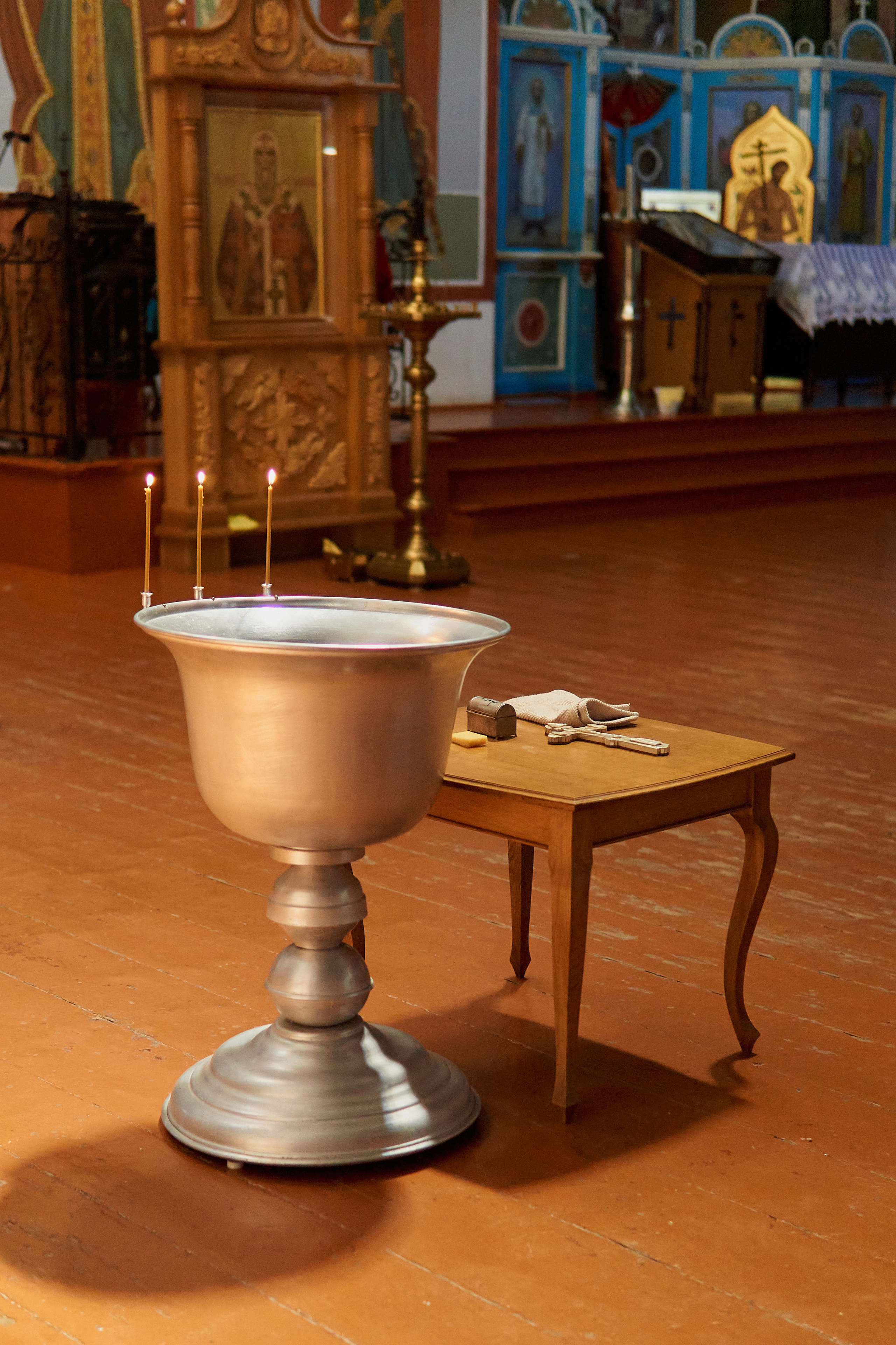 Крещение Михаила. Фотограф Александра Лазарева