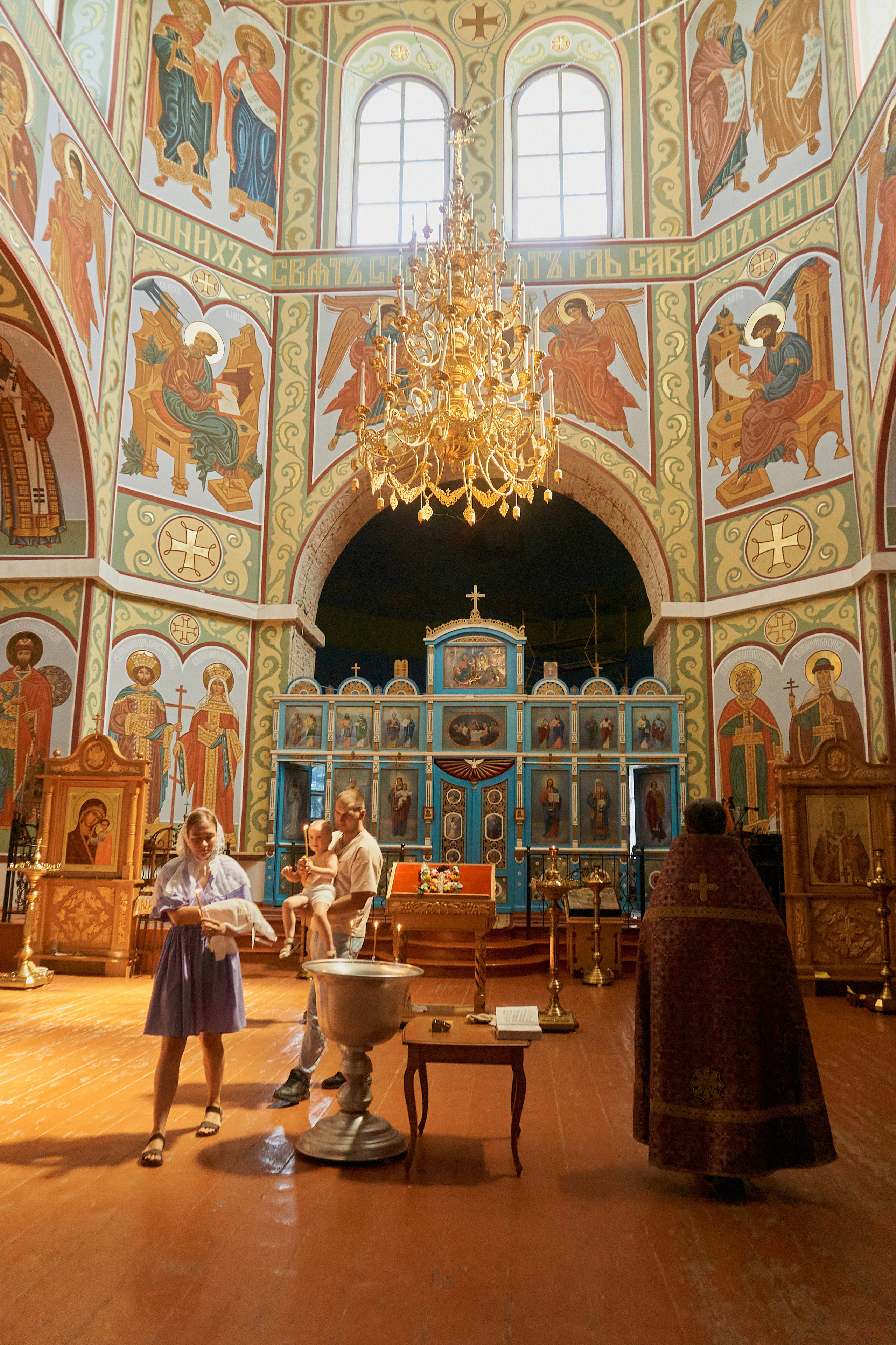 Крещение Михаила. Фотограф Александра Лазарева