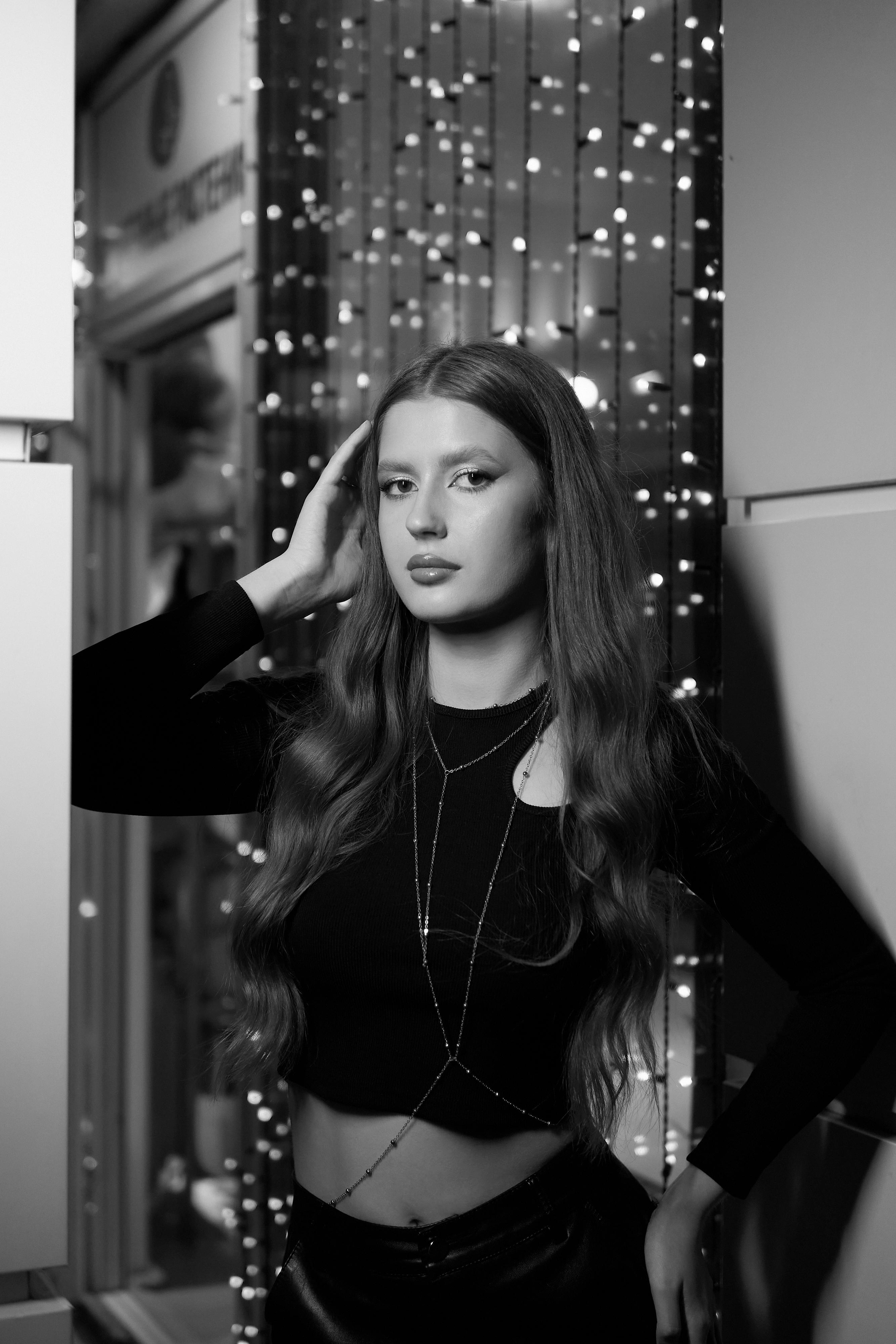 Оля. Ночная съемка. Фотограф Александра Лазарева