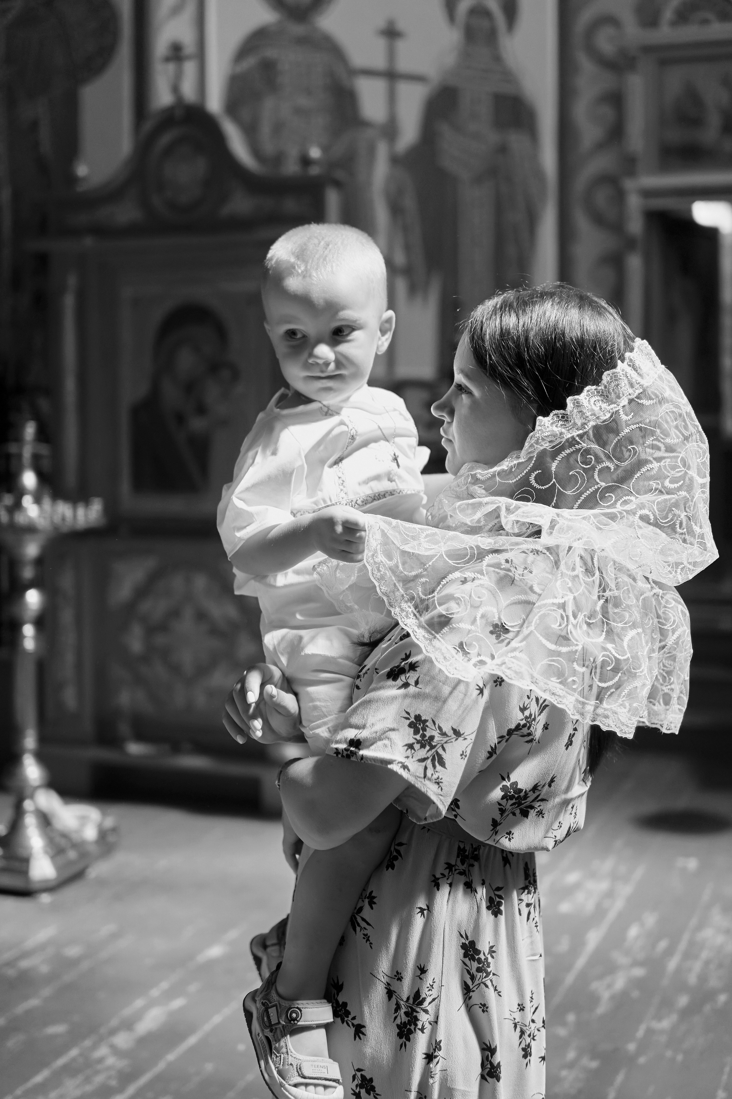 Крещение Михаила. Фотограф Александра Лазарева