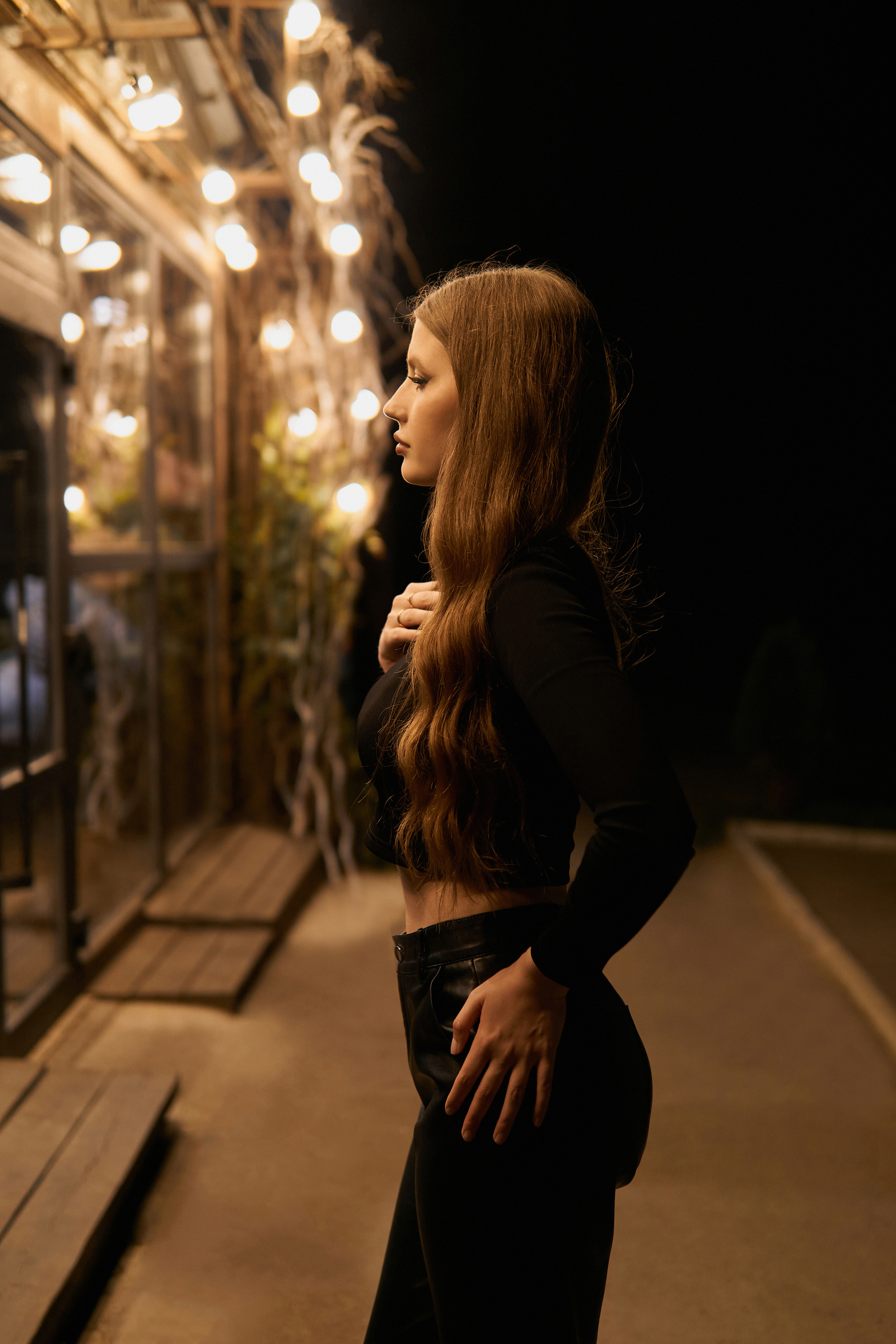 Оля. Ночная съемка. Фотограф Александра Лазарева