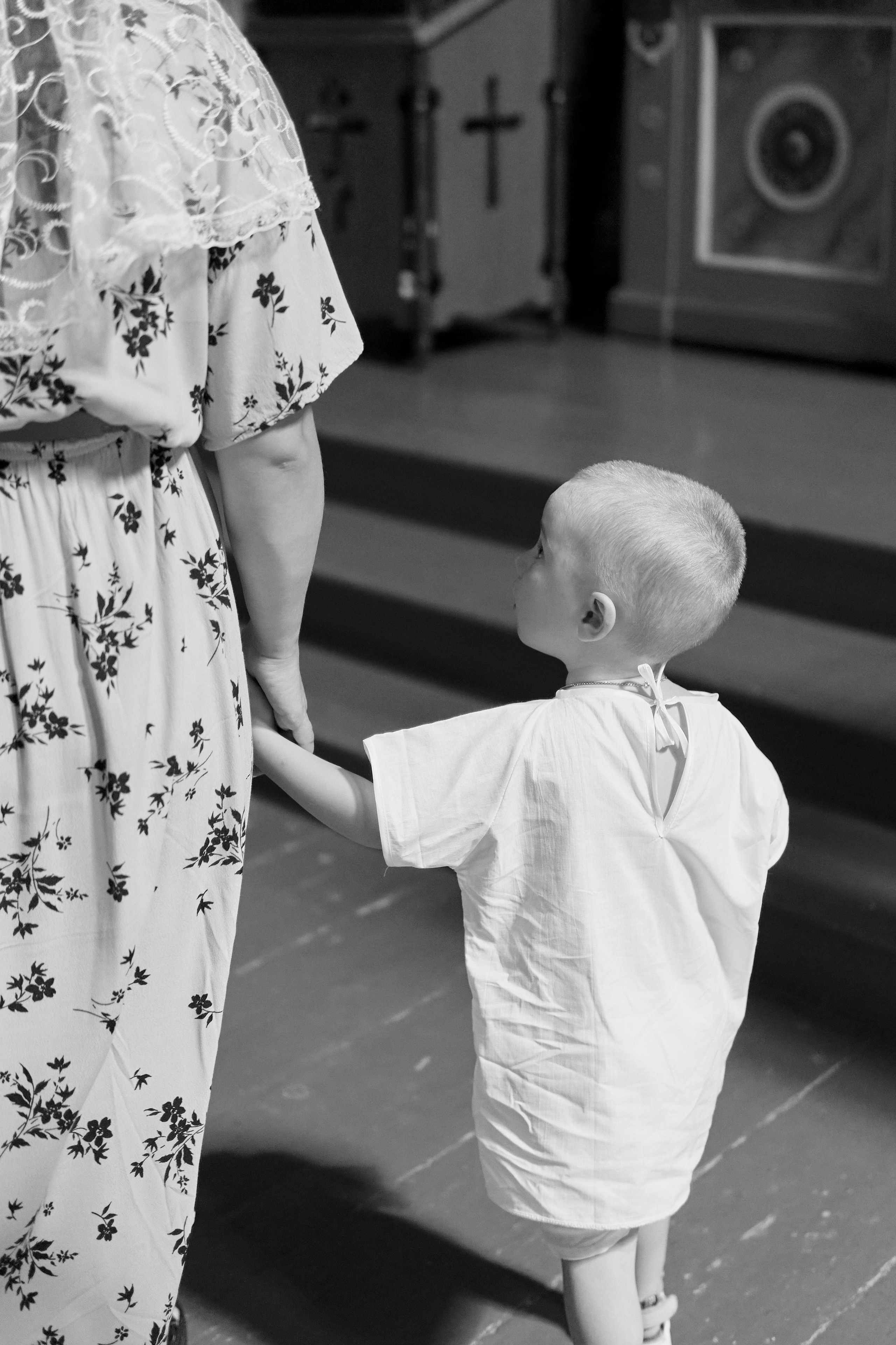 Крещение Михаила. Фотограф Александра Лазарева