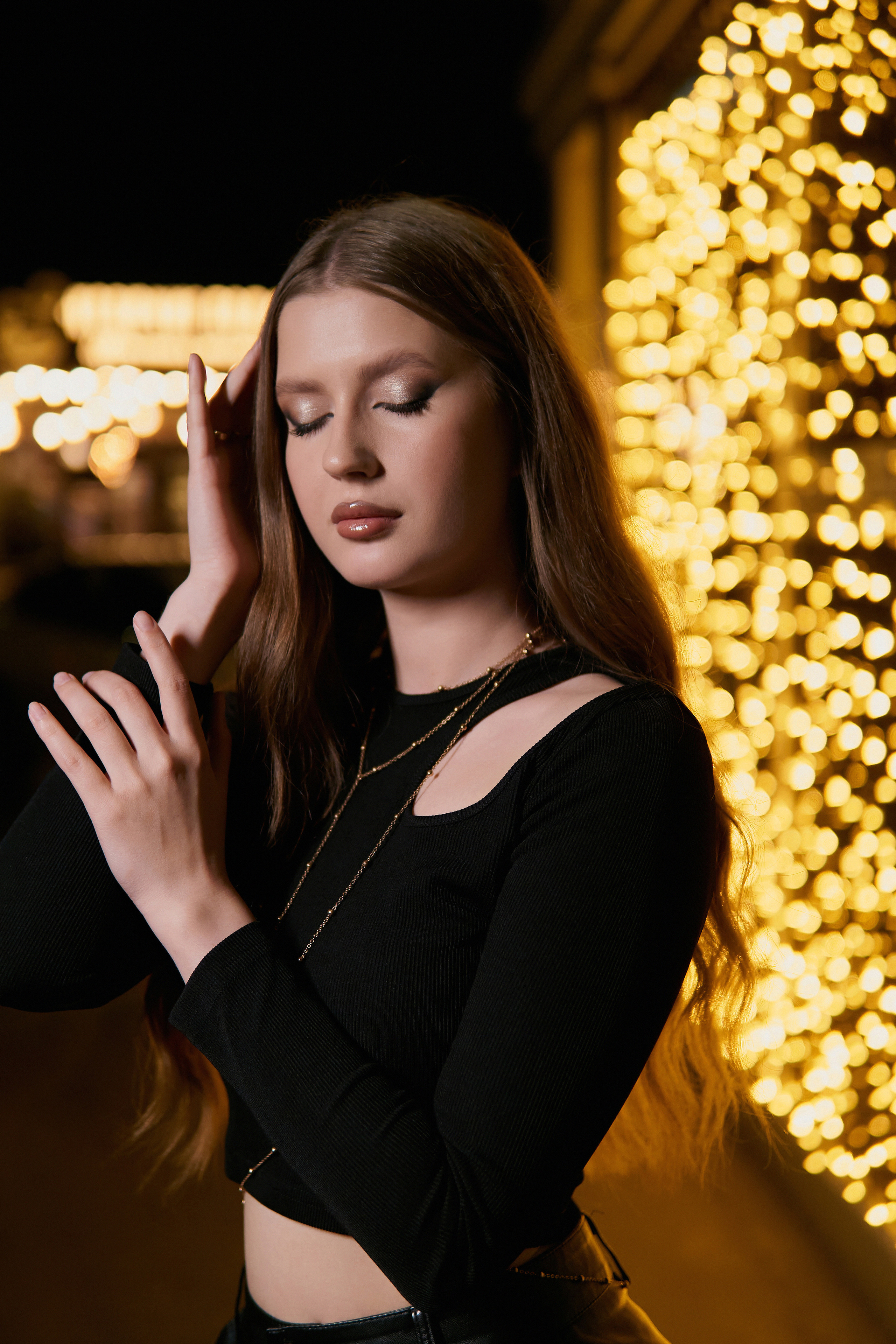 Оля. Ночная съемка. Фотограф Александра Лазарева