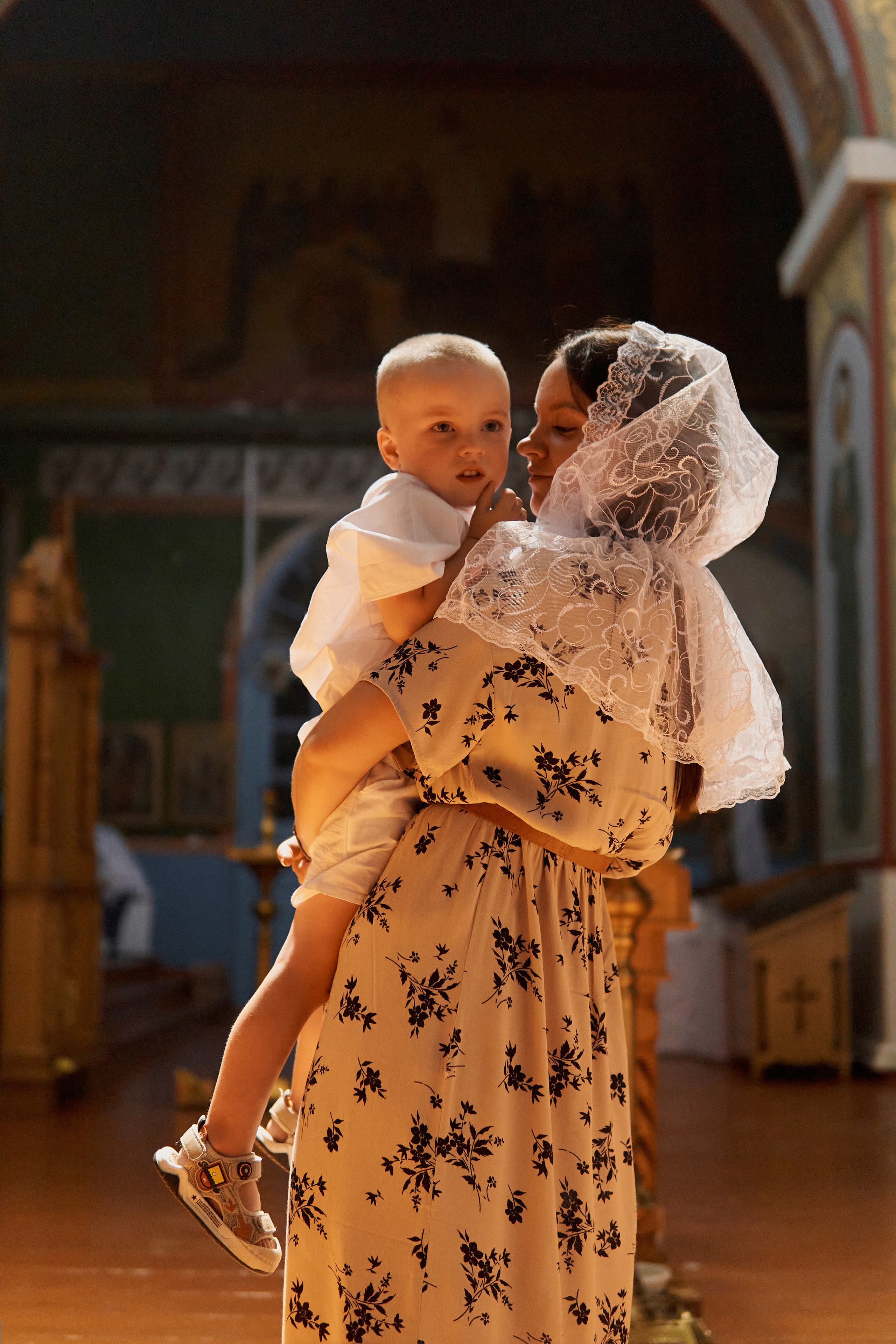 Крещение Михаила. Фотограф Александра Лазарева