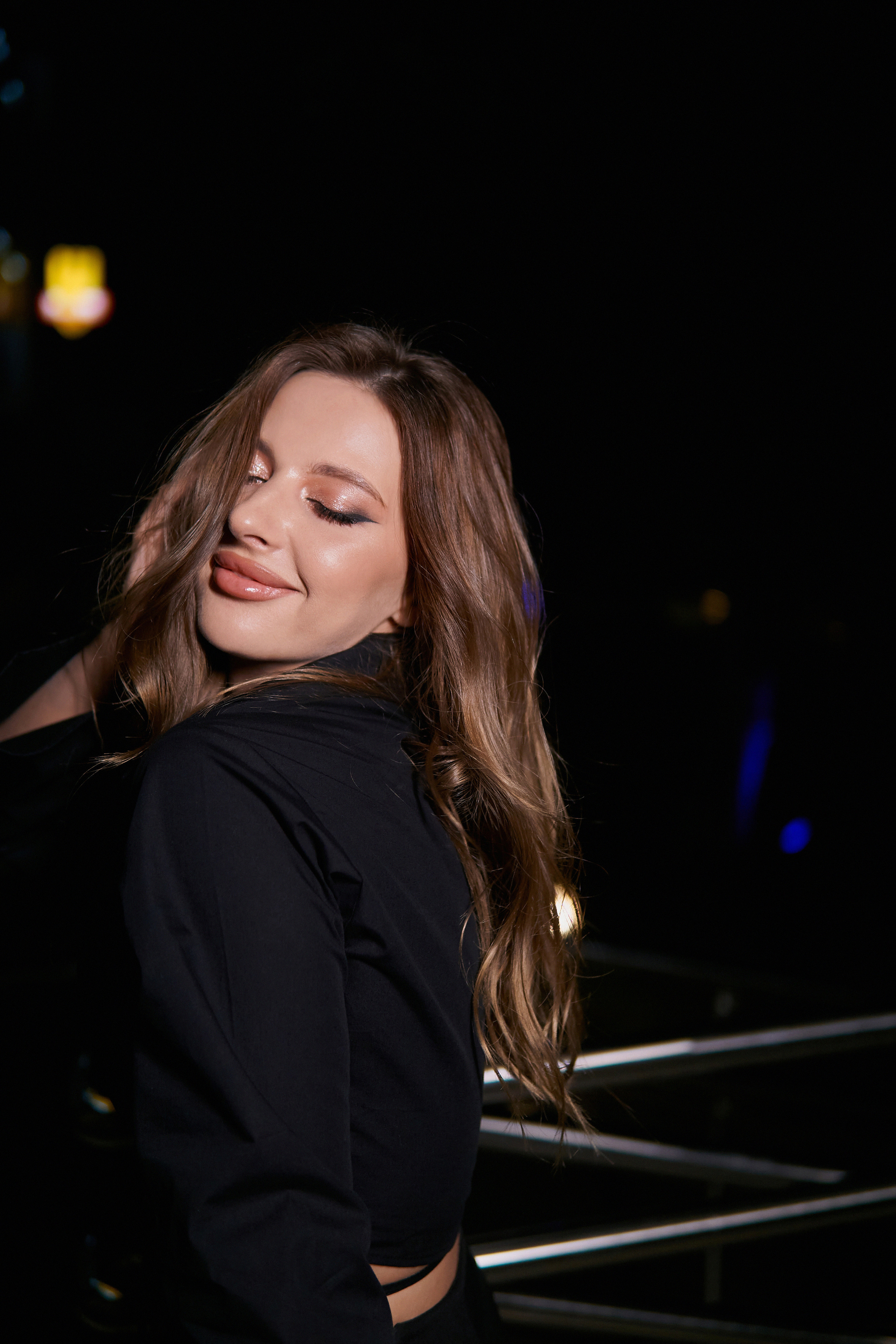 Настя. Ночная съемка. Фотограф Александра Лазарева