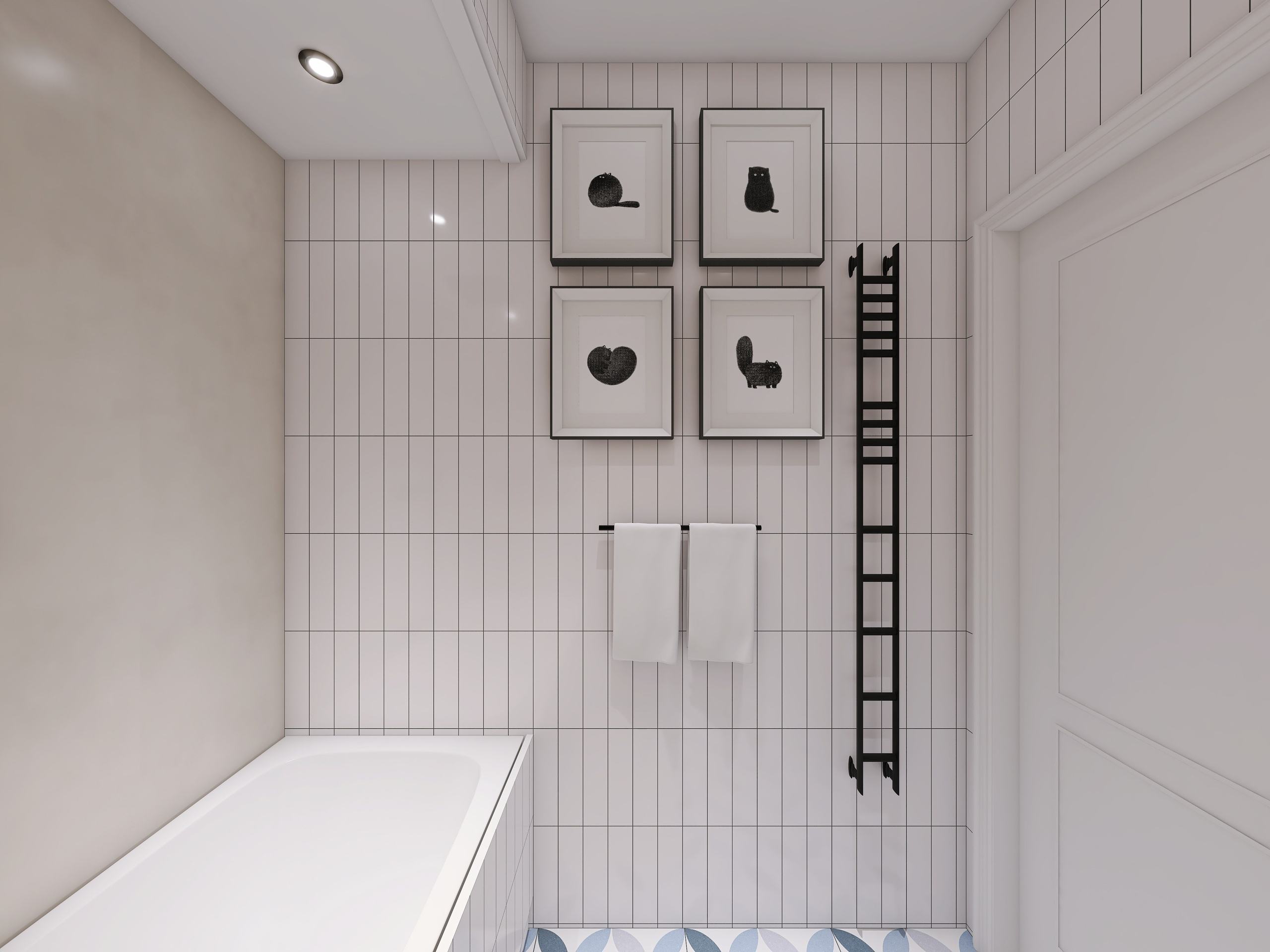 Скандинавский минимализм ул. Анненская. Анастасия Сиднева — дизайн интерьеров в Москве