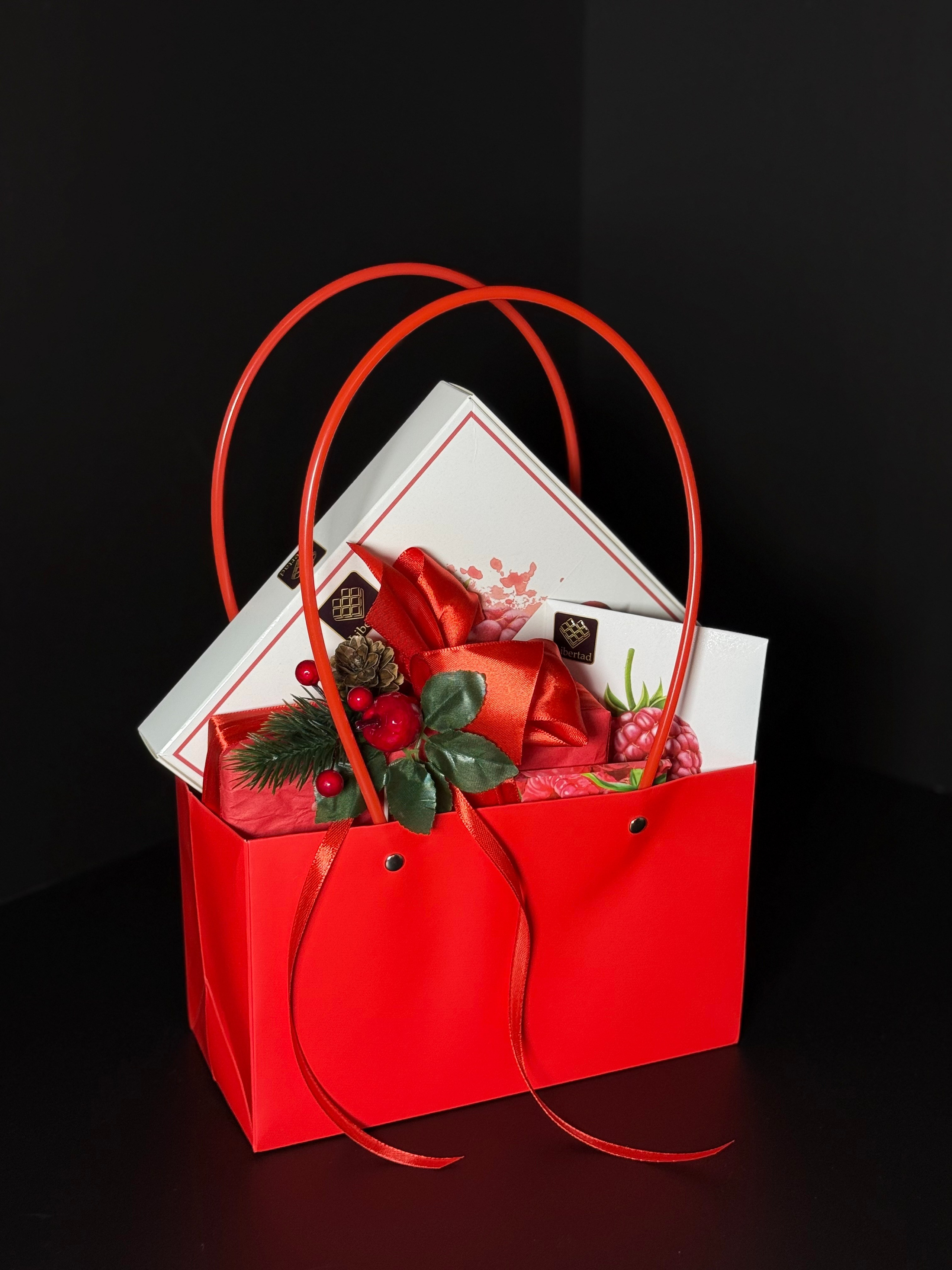 Сумочка «Малина». Студия подарочных наборов «Владия»