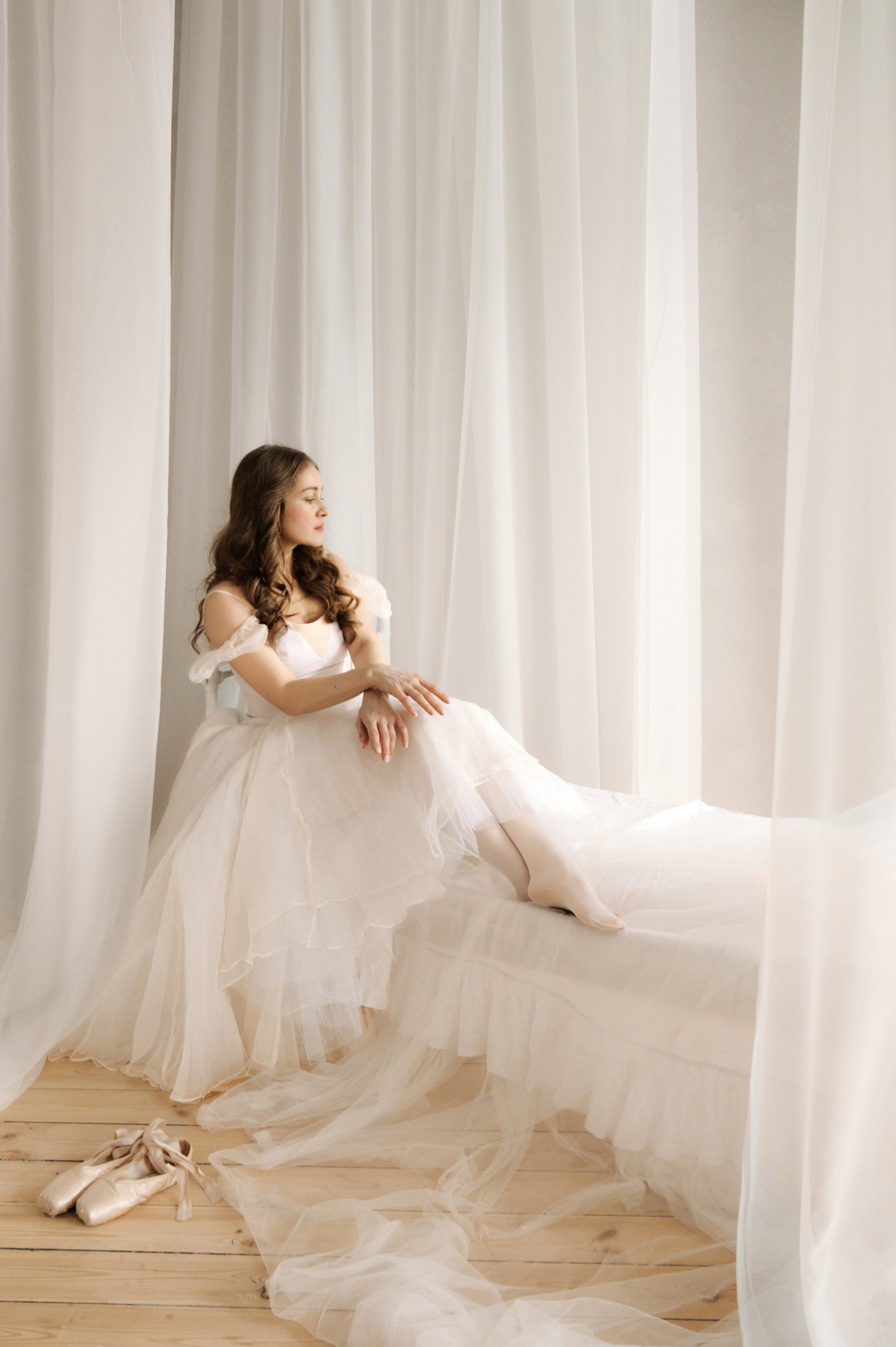 Пуанты и мимоза. Семейный и свадебный фотограф в Самаре