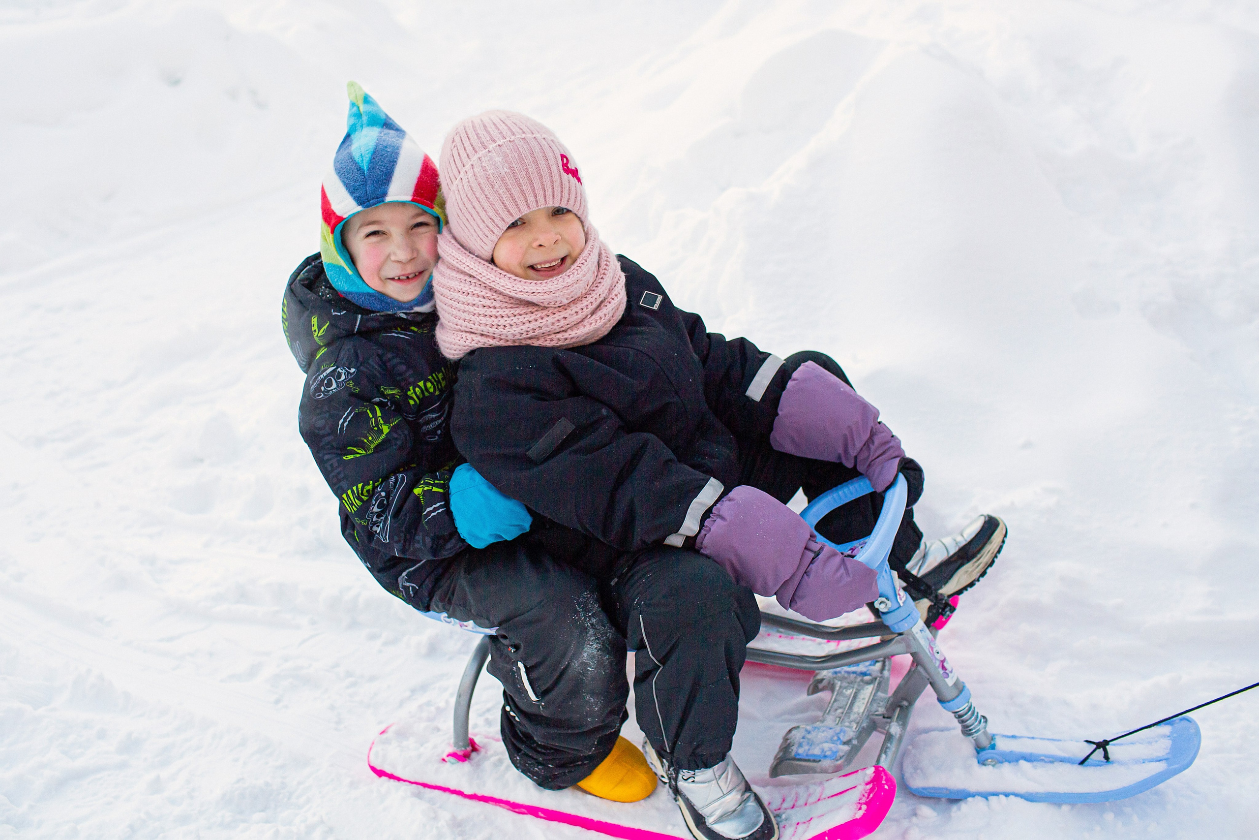 Зима в детском саду. Свадебный, семейный, детский фотограф в Санкт-Петербурге
