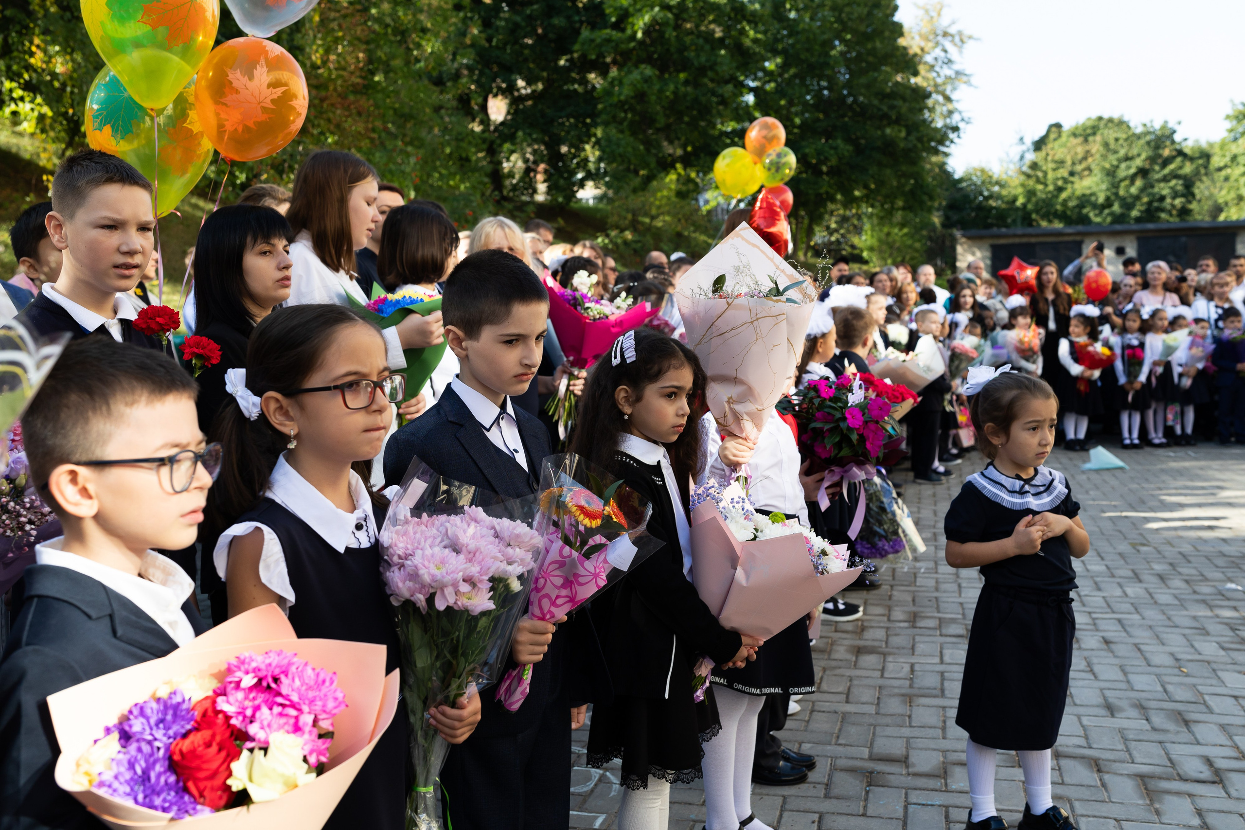 Линейка 1 сентября. Профессиональный Фотограф в Москве Андрей Славнов