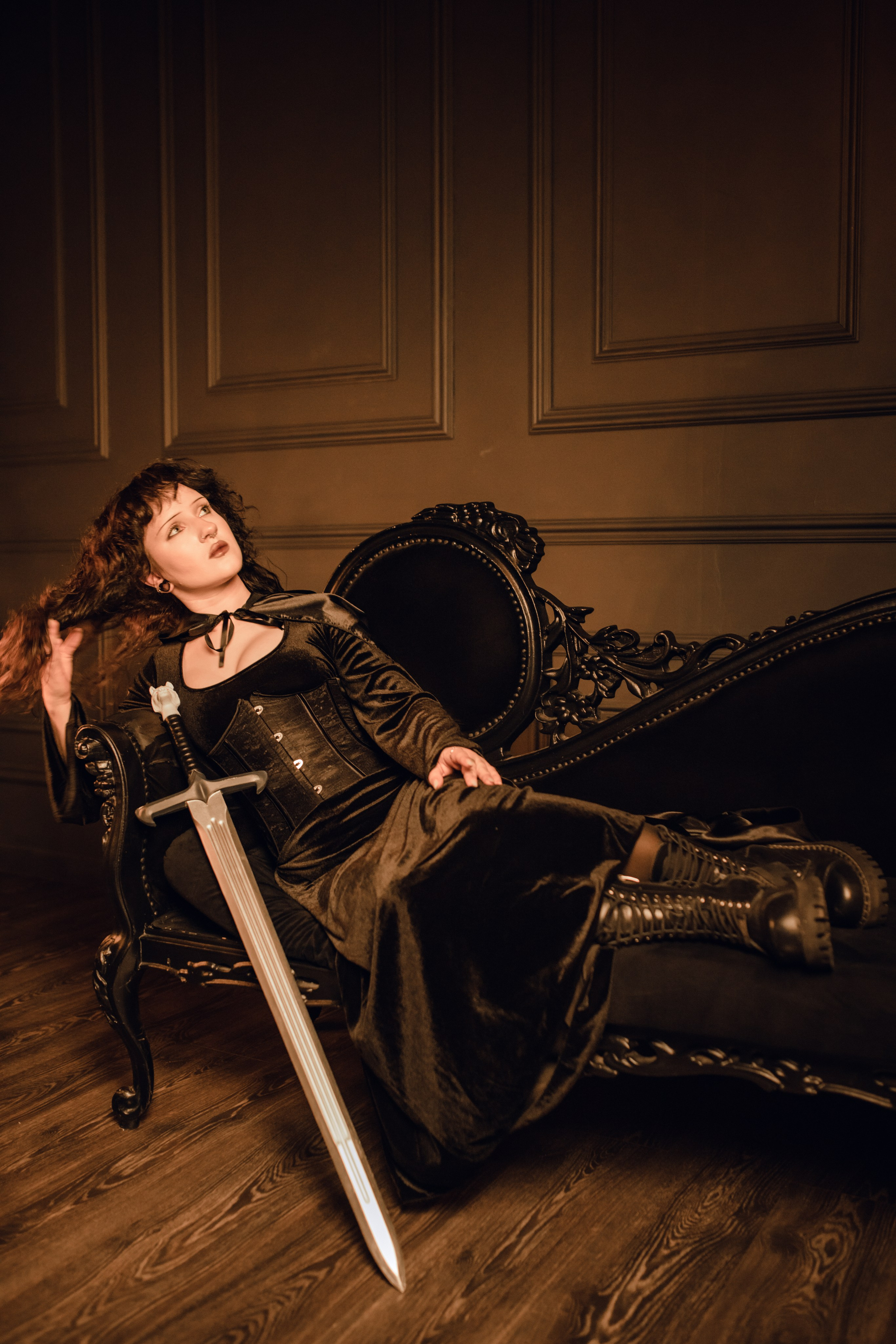 Женский портрет в студии, фотограф СПб