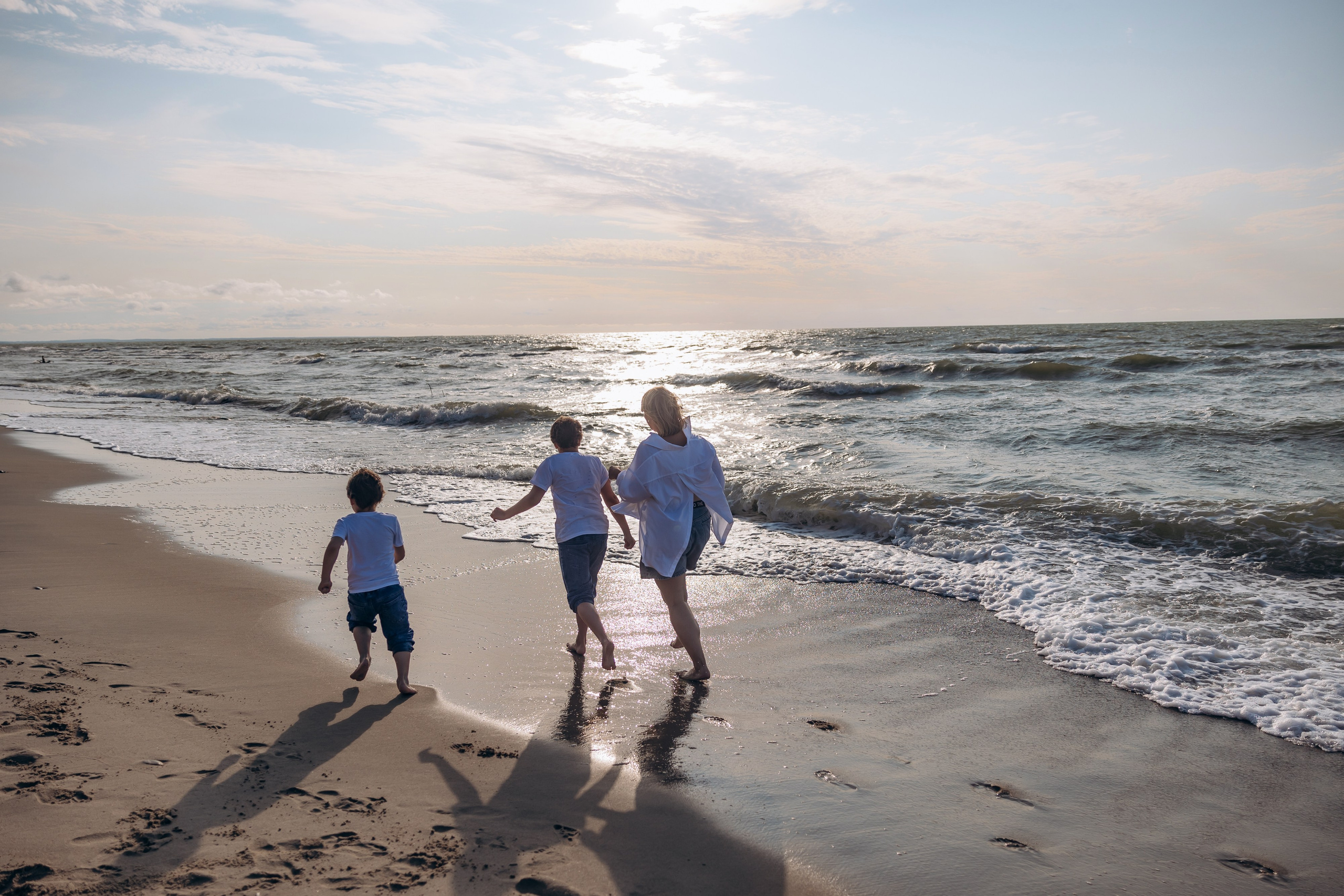 Семейная Куршская коса закат лето. Фотограф в Калининграде свадебная фотография, репортажная, фотосессии