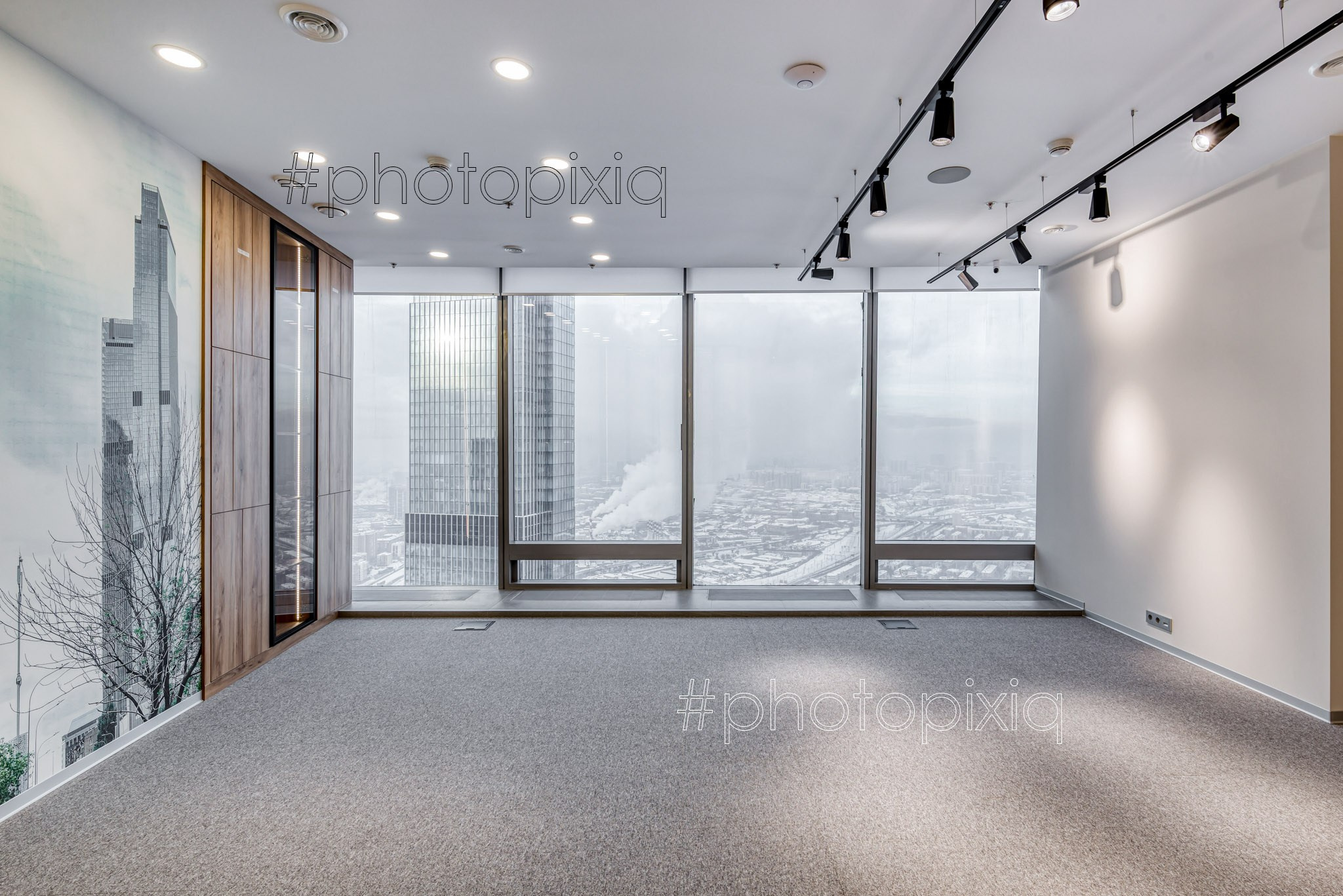 Фотосъёмка офиса в Москва Сити Федерация Восток — Интерьерный фотограф Кузнецов Сергей. Хештег в поиске: #photopixiq
