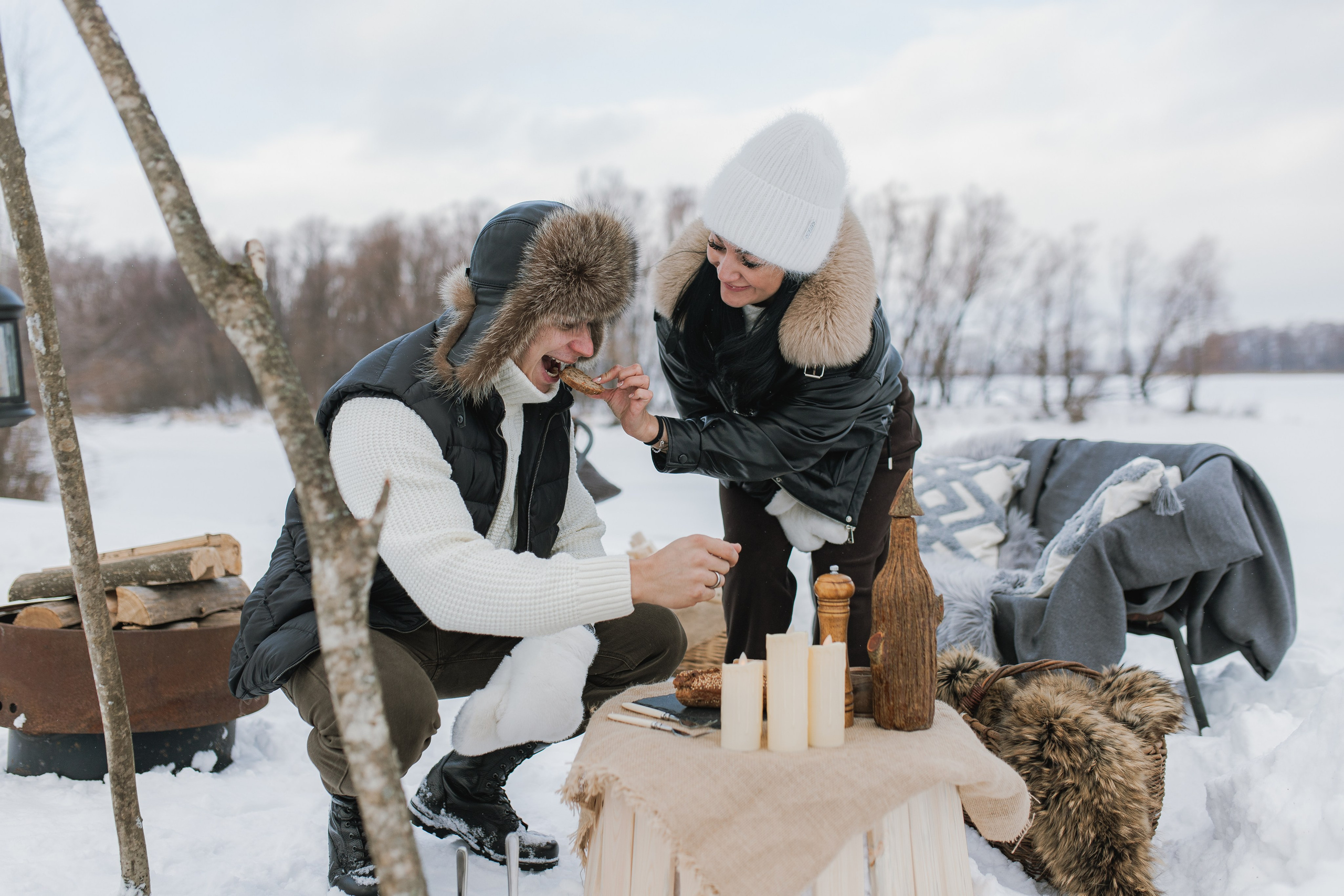 Снежные объятия