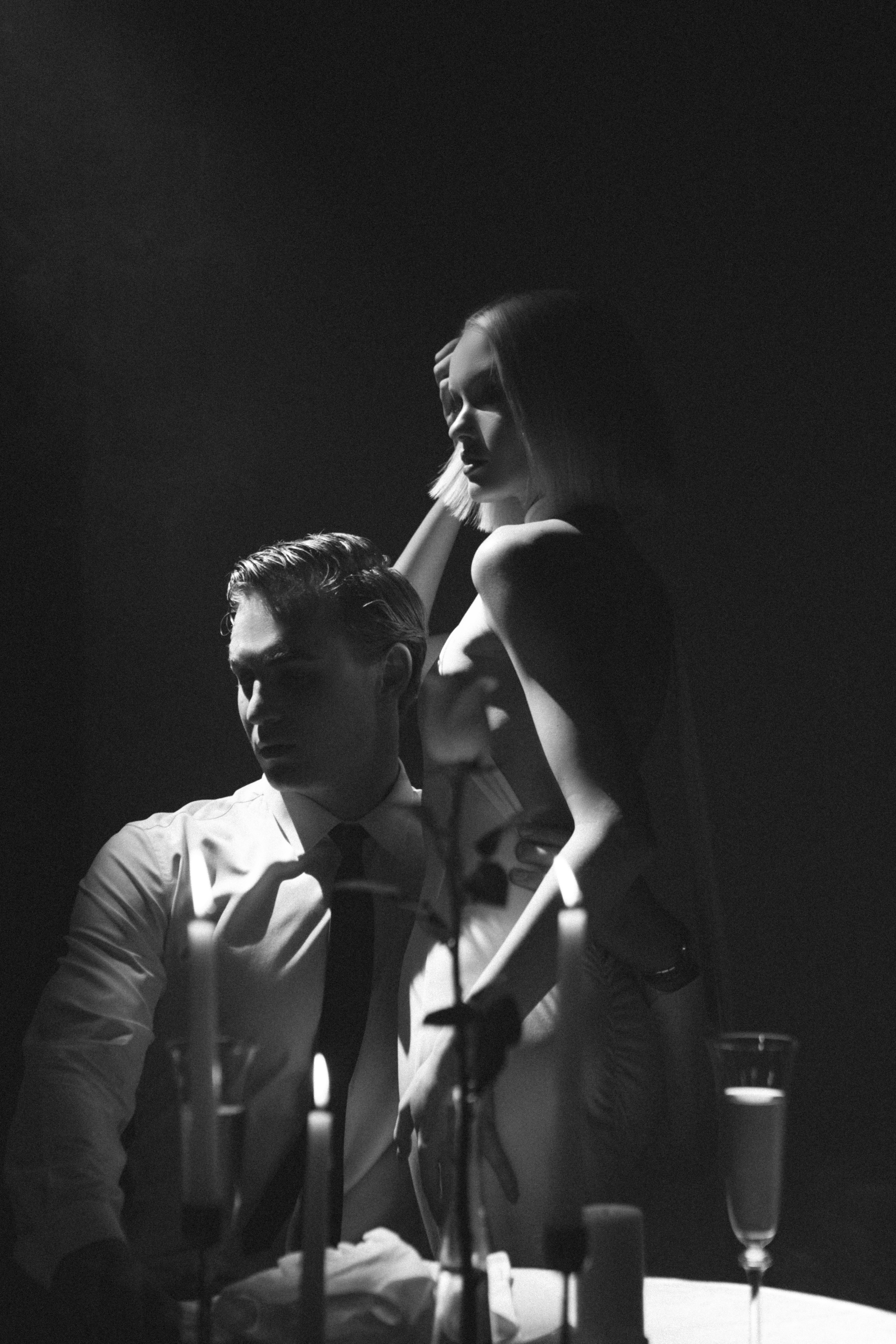 Карина и Данил. Ужин при свечах. Фотограф в Москве Ольга Сатони