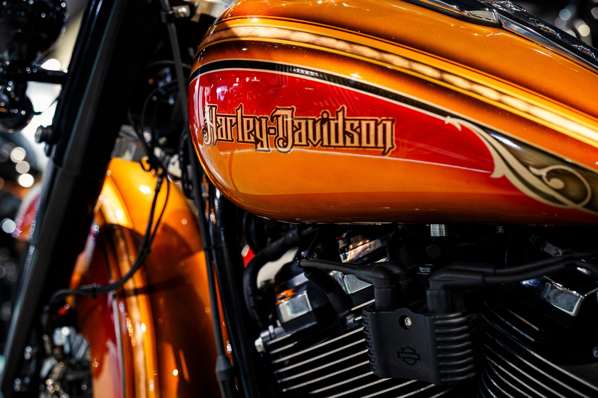 Harley-Davidson. Фотограф в Москве Денис Курашев