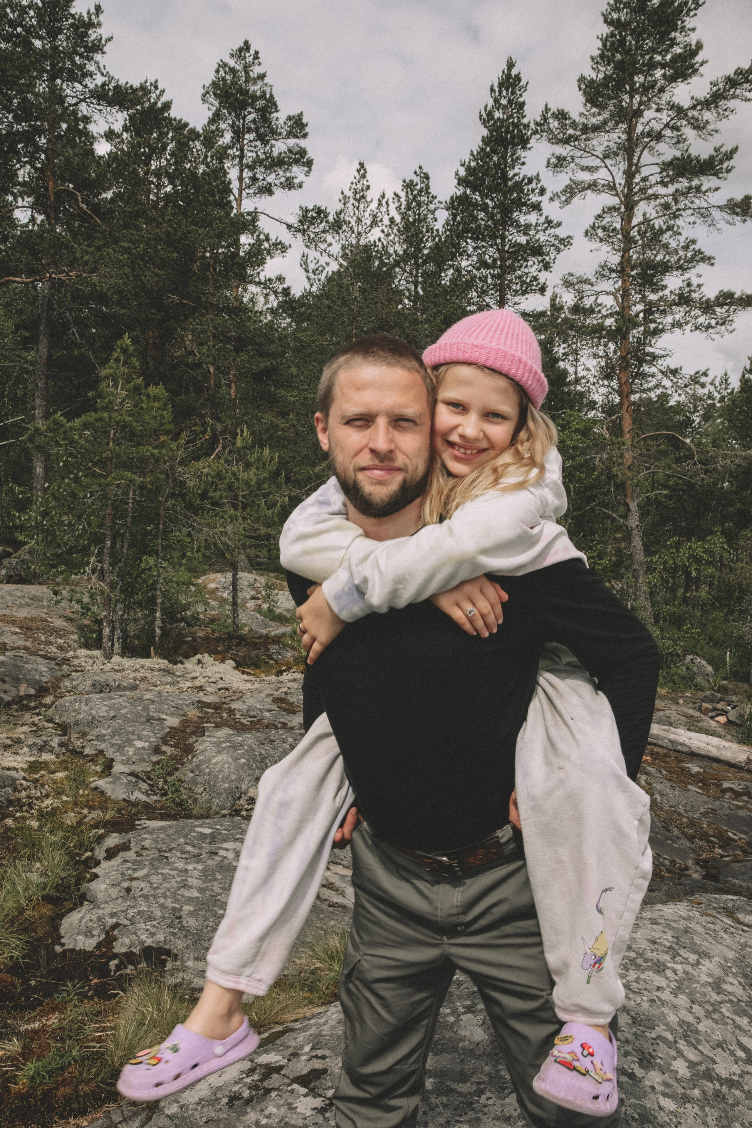 Папа и дочка. Фотограф в Москве Шаганова Нина