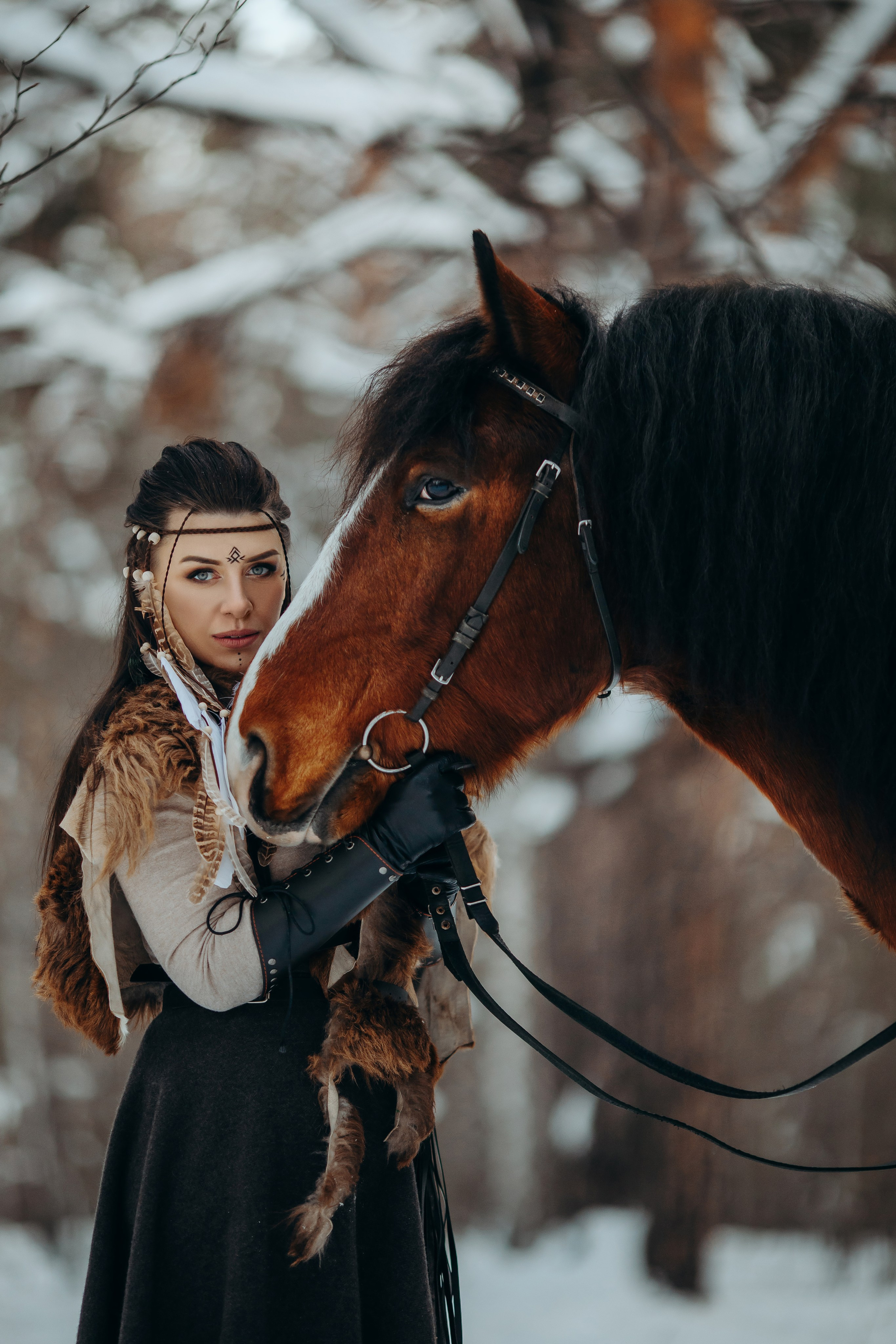 Викинги. Анна Молчанова конный фотограф в Тюмени | фотосессии с лошадьми Тюмень