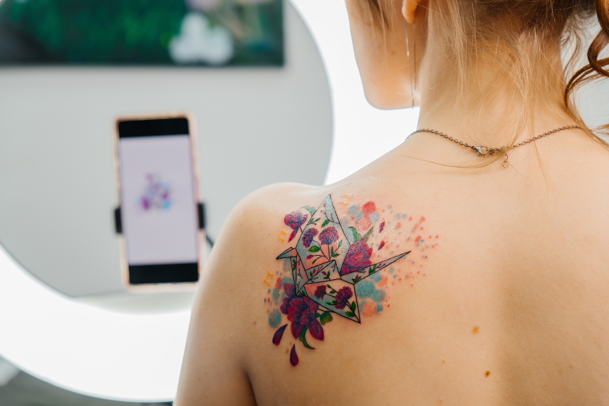 Ирина — тату мастер. Фотограф Молчанов Александр