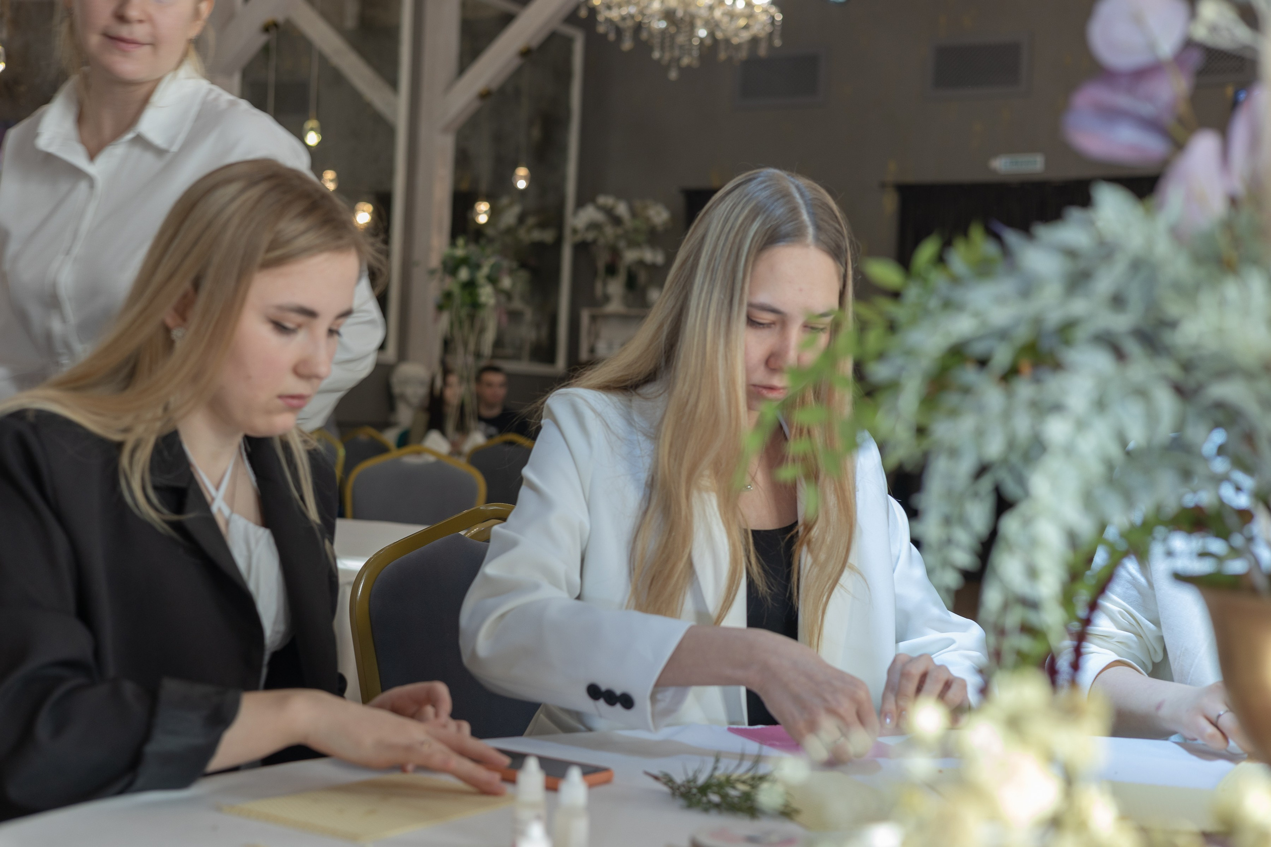 Свадебное чаепитие для молодоженов