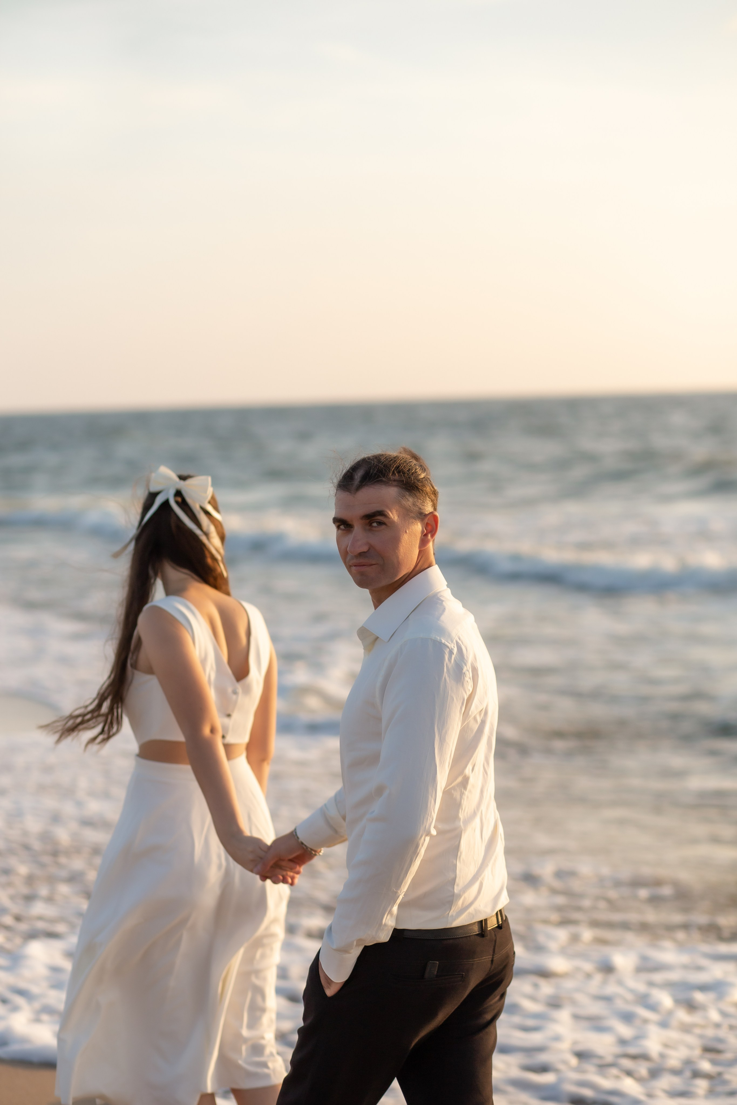 Ирина и Данил. Закат. Фотограф в Калининграде Решетникова Алина