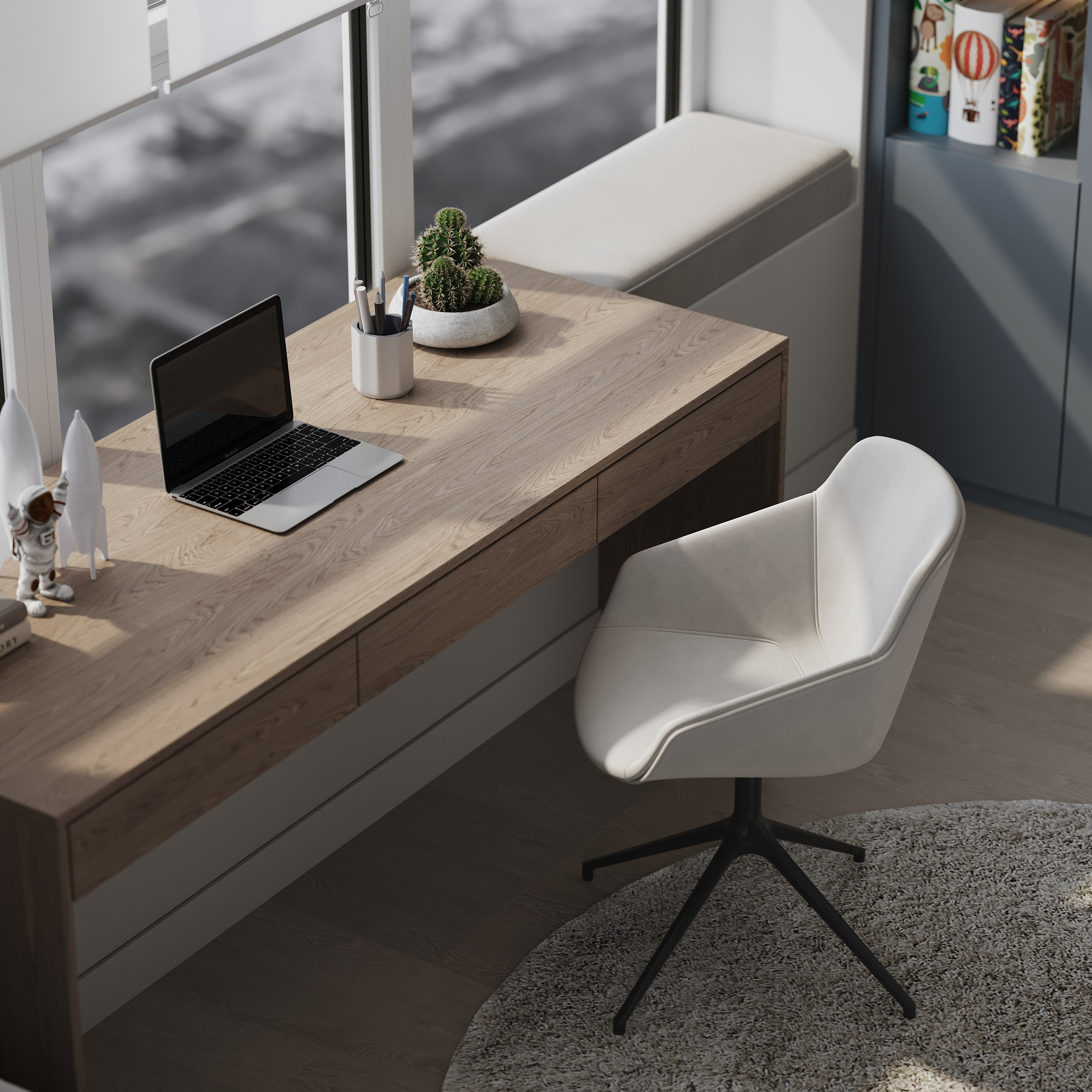 ЖК «Аль-Фараби 27», 73 м². Room Design Studio