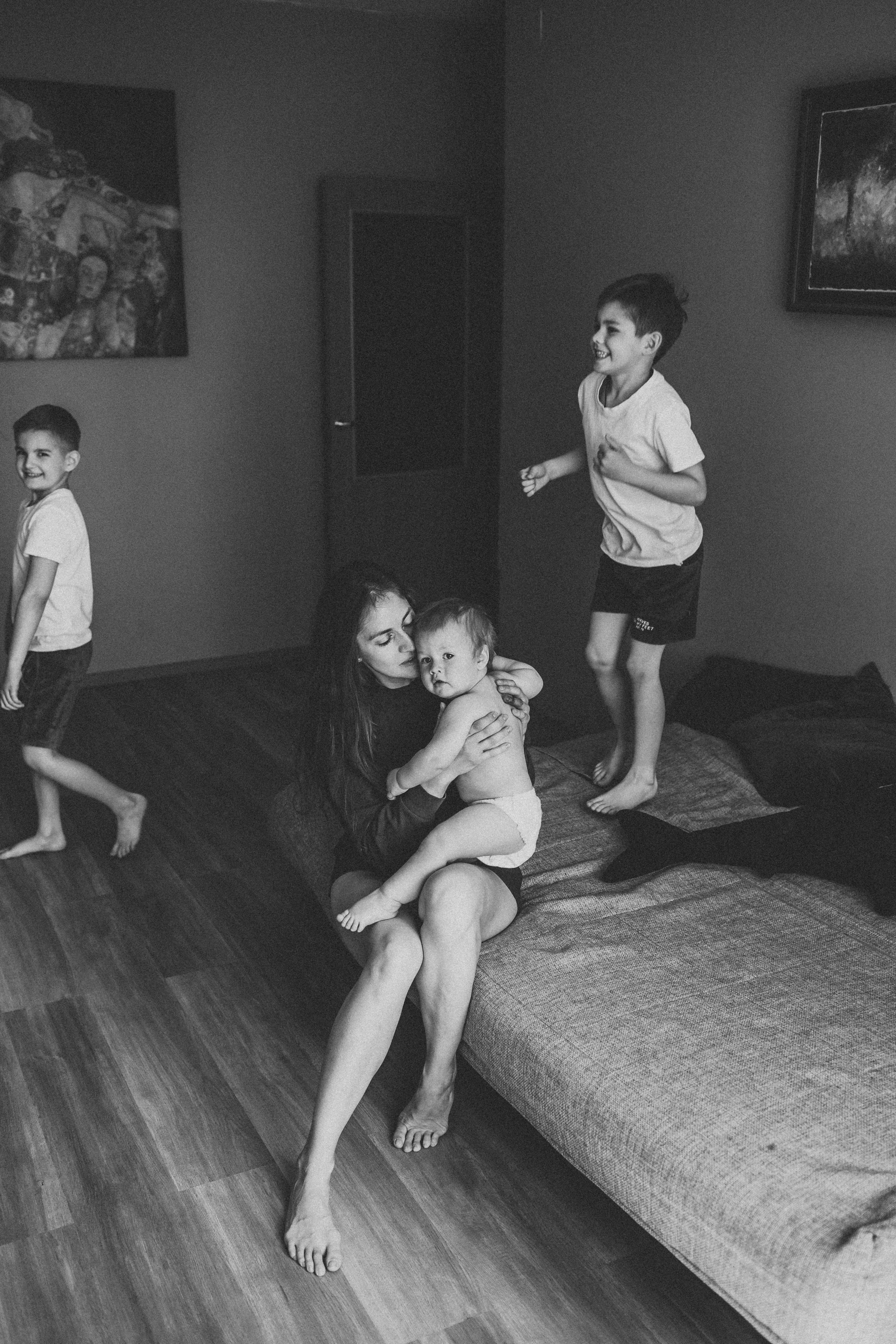 Оля, Роберт, Леонардо и Мартин. Фотограф в Москве Шаганова Нина