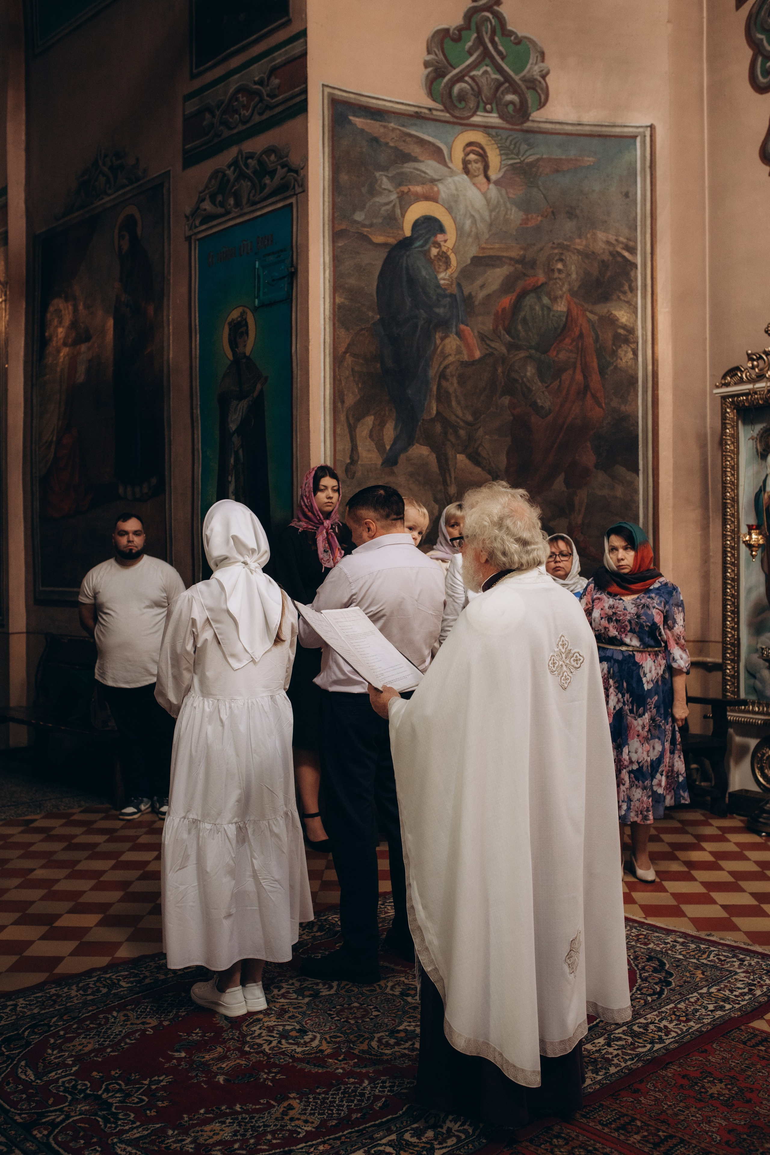Крещение Христина. Семейный и домашний фотограф в Москве и МО Королева Валерия