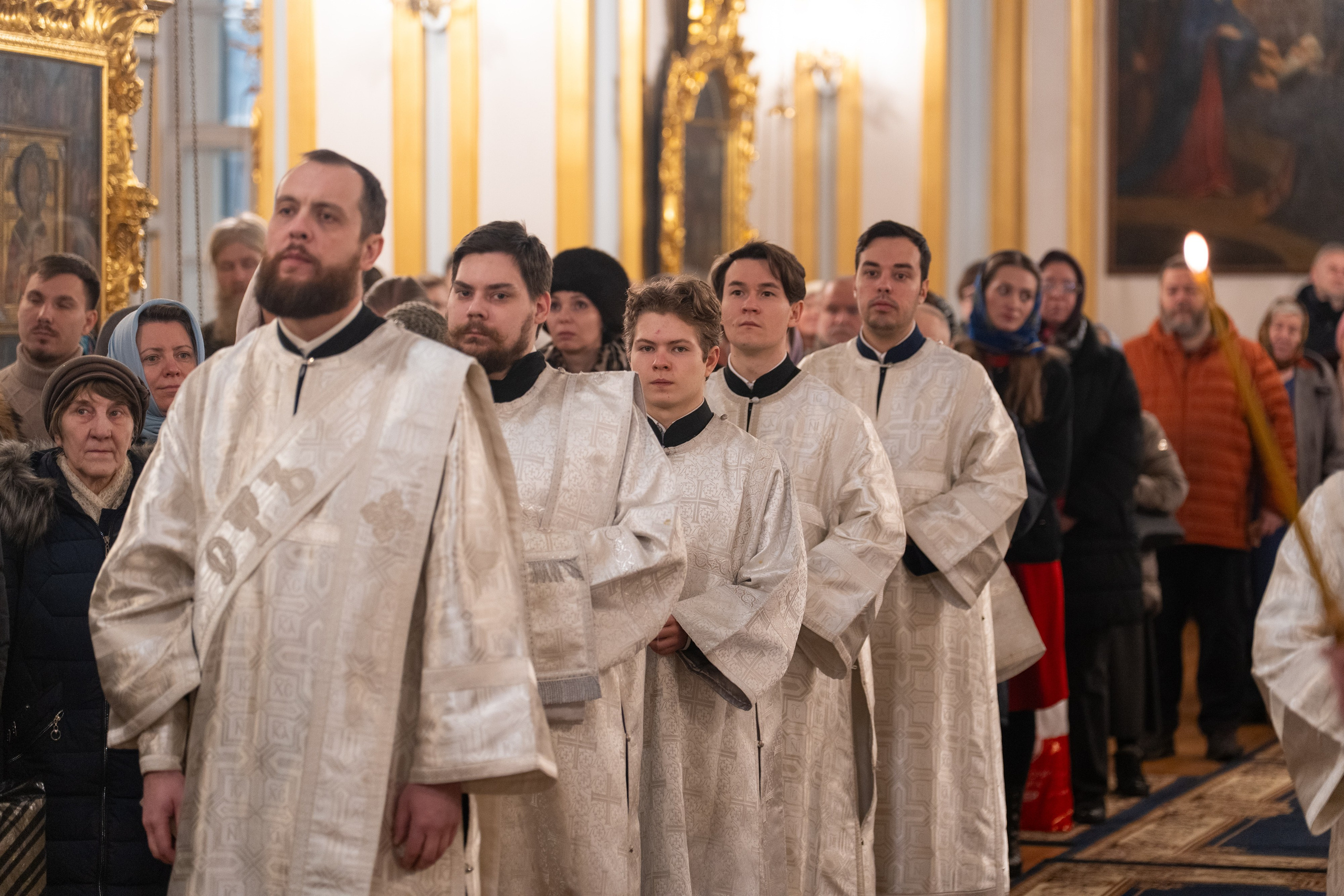 Праздничное бдение в Николо-Богоявленском морском соборе. НИКОЛО-БОГОЯВЛЕНСКИЙ МОРСКОЙ СОБОР
