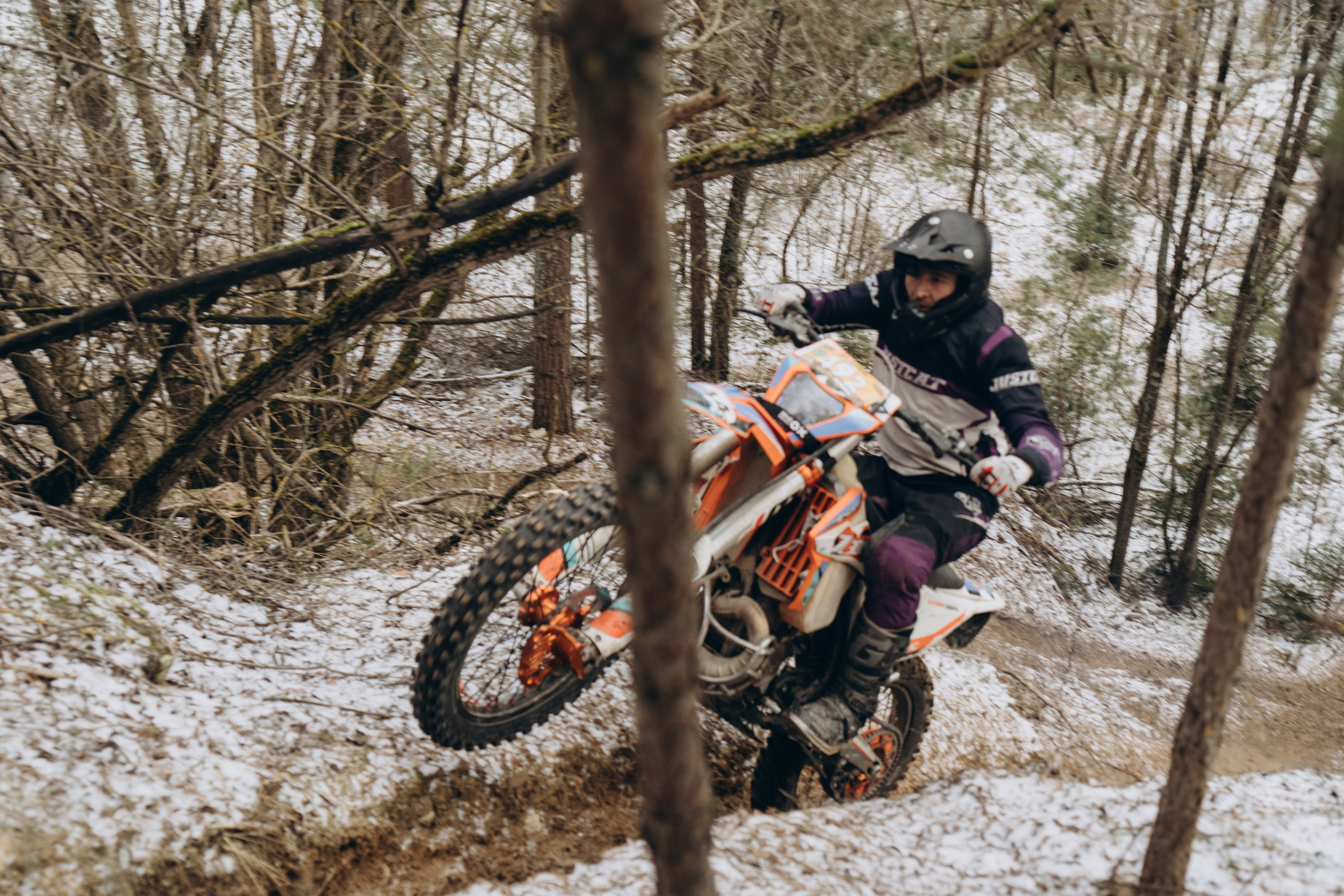 Мотокросс на Ланьшинском карьере. Лиза Фирстова