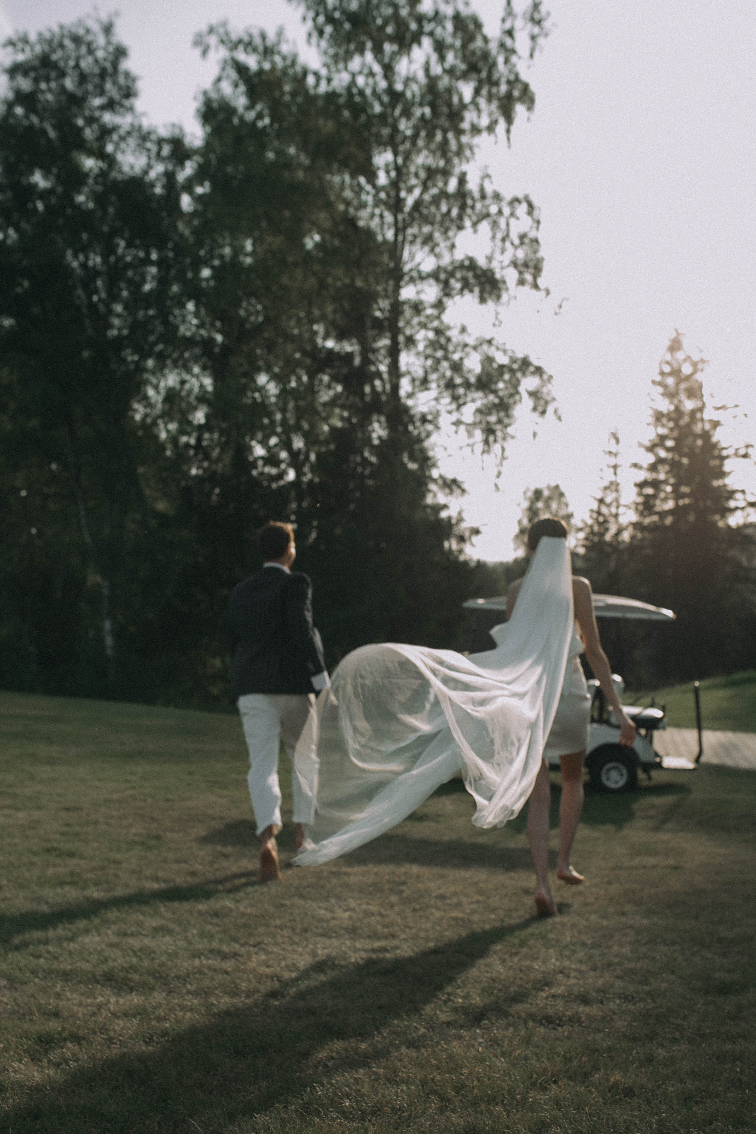 Alina & Georgy Golf Wed