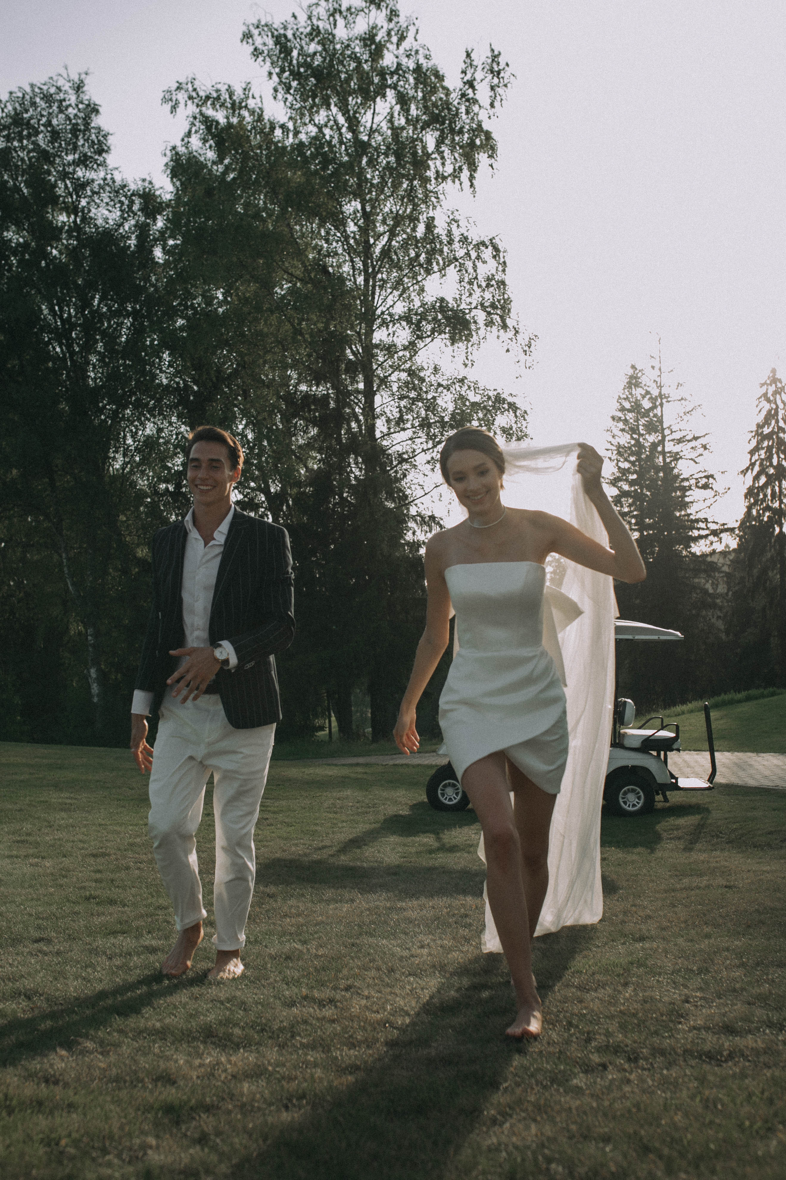 Alina & Georgy Golf Wed