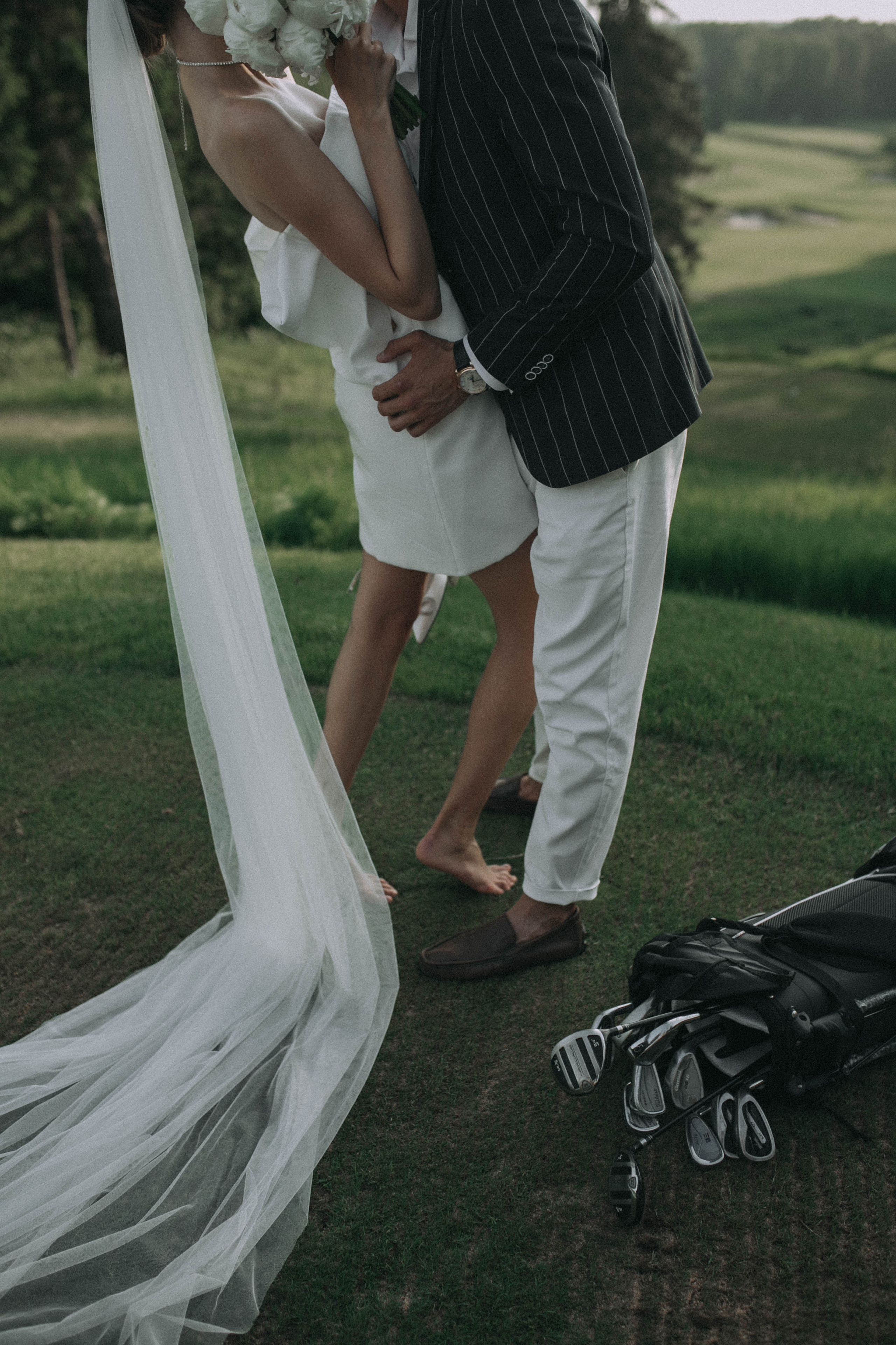 Alina & Georgy Golf Wed