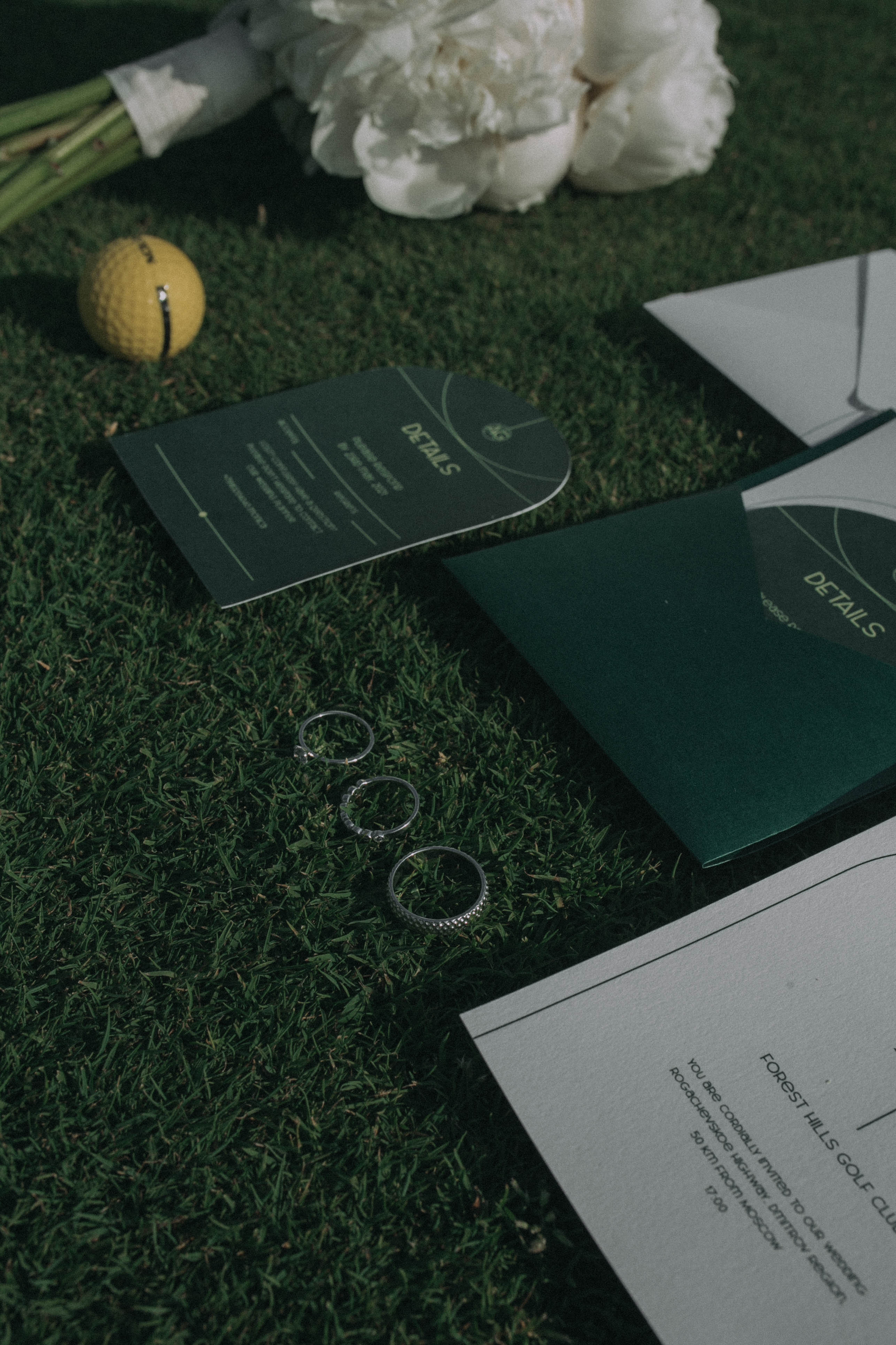 Alina & Georgy Golf Wed