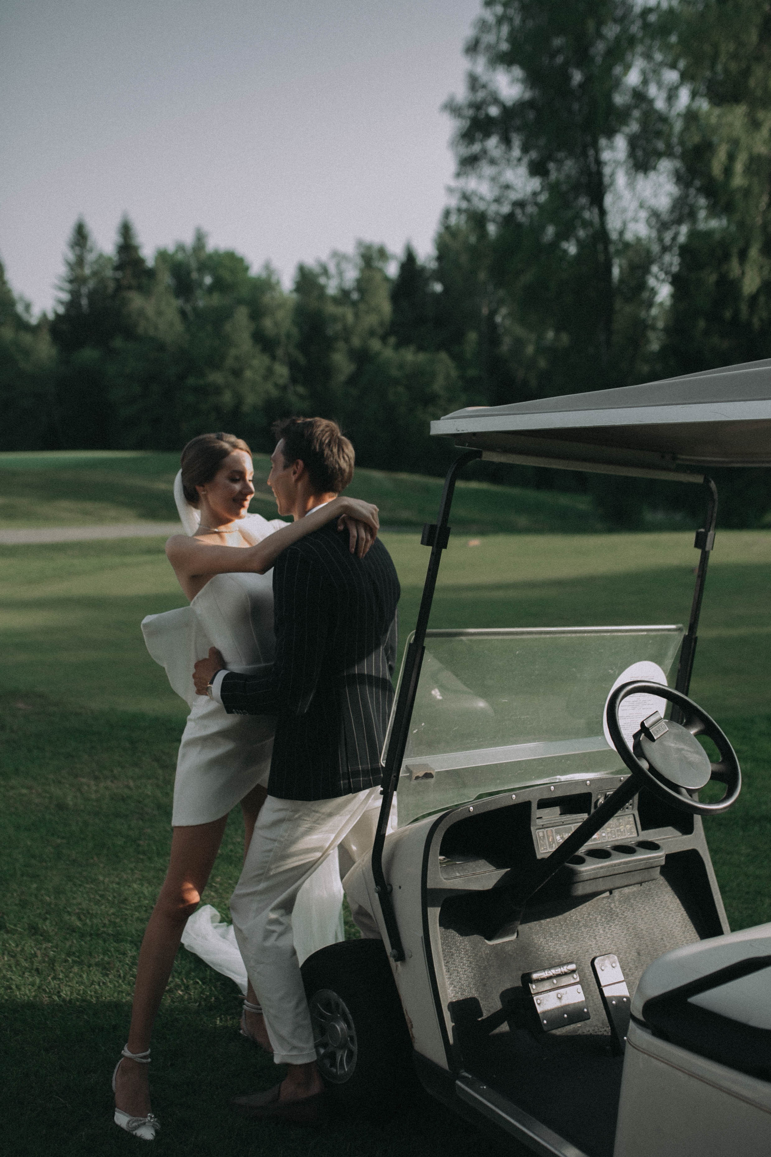 Alina & Georgy Golf Wed