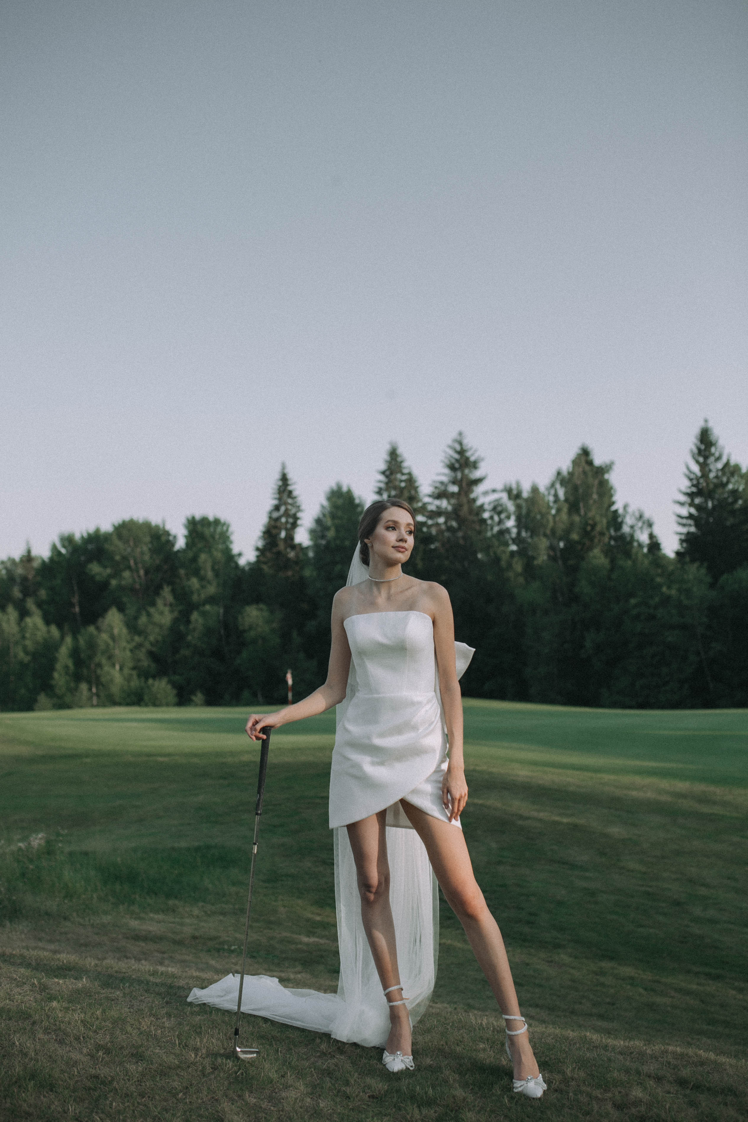 Alina & Georgy Golf Wed
